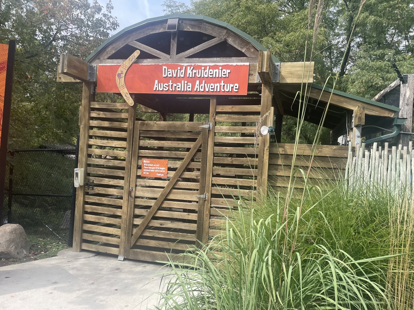 Australia Adventure Entrance