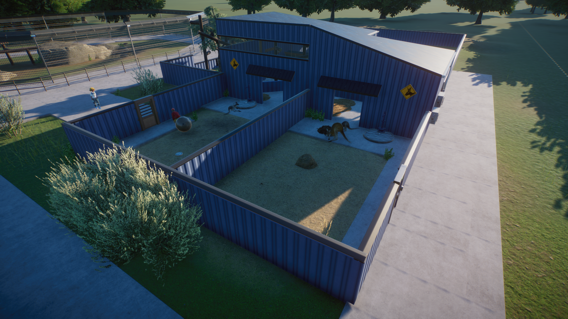 Australia Complex - Red Kangaroo Breeding Pens