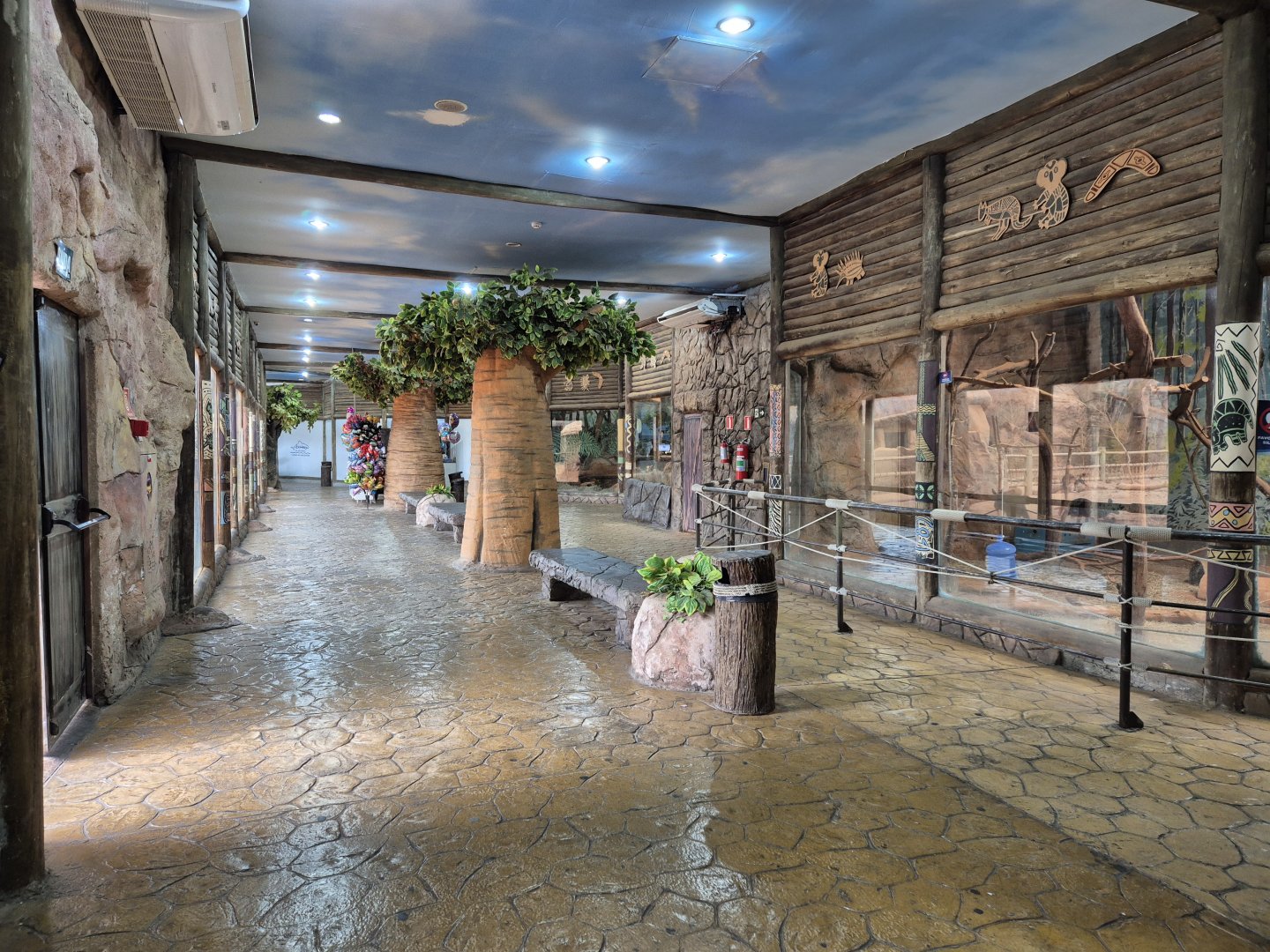 Australia zone/ Wombat and former Koala exhibits