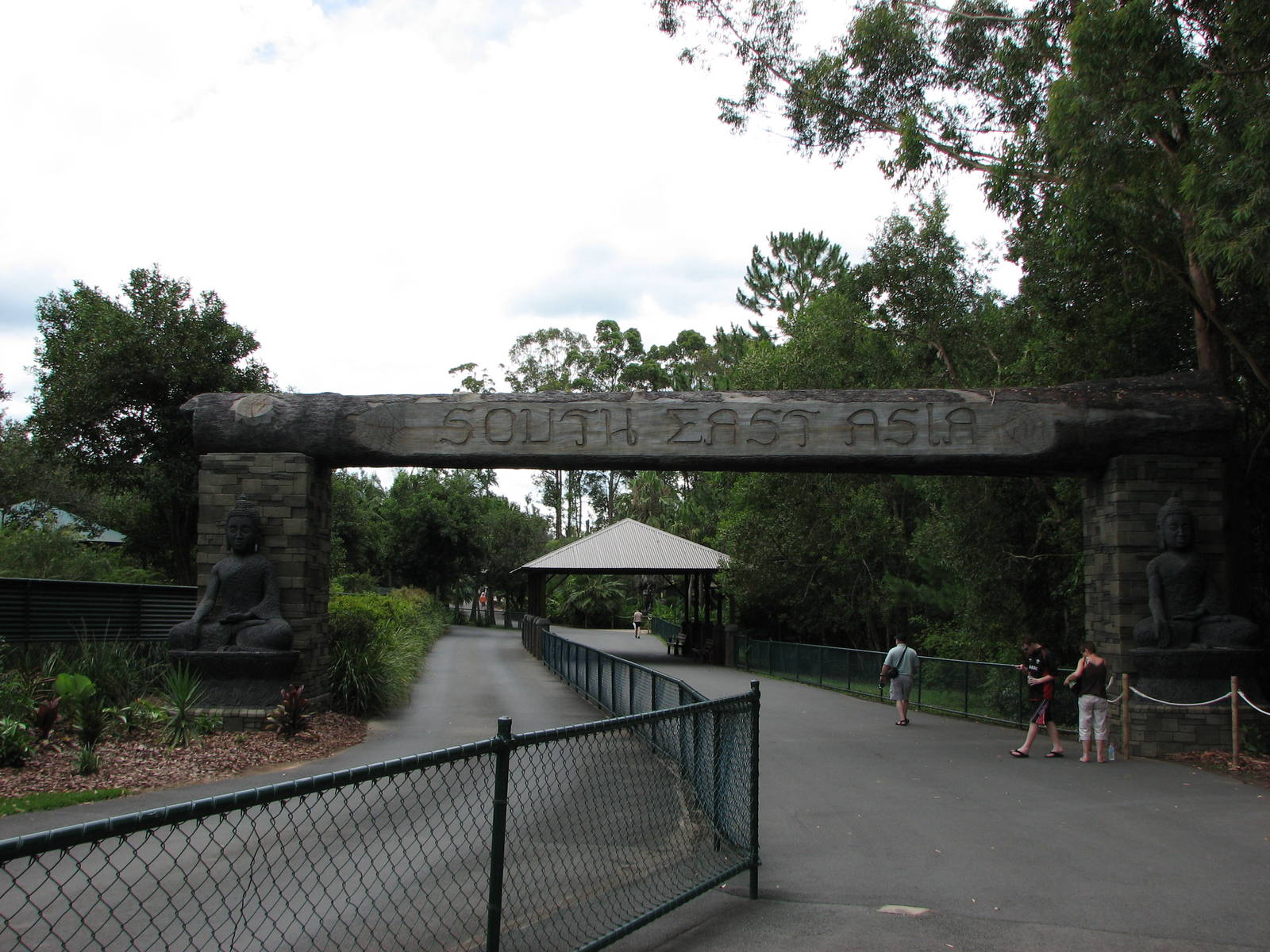 Australia Zoo 2007 - Entrance to the South-East Asia section