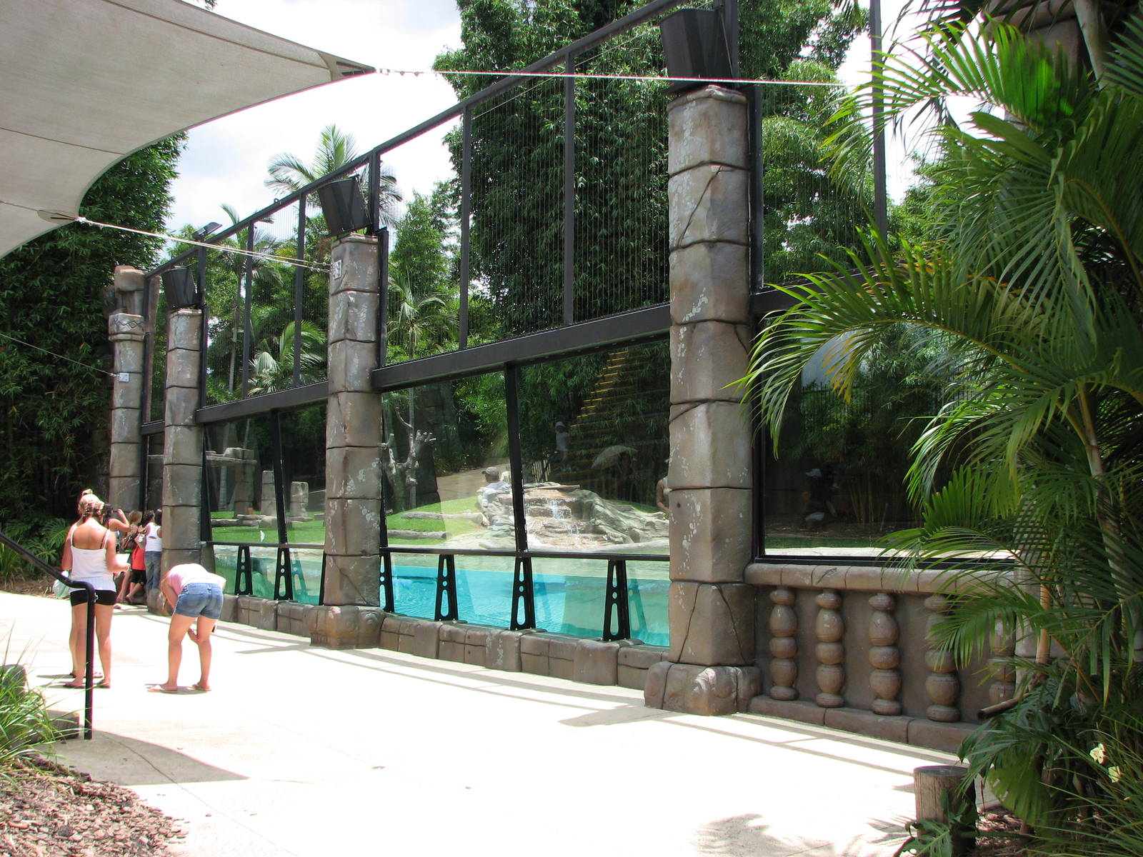 Australia Zoo 2007 - Part of the Tiger exhibit