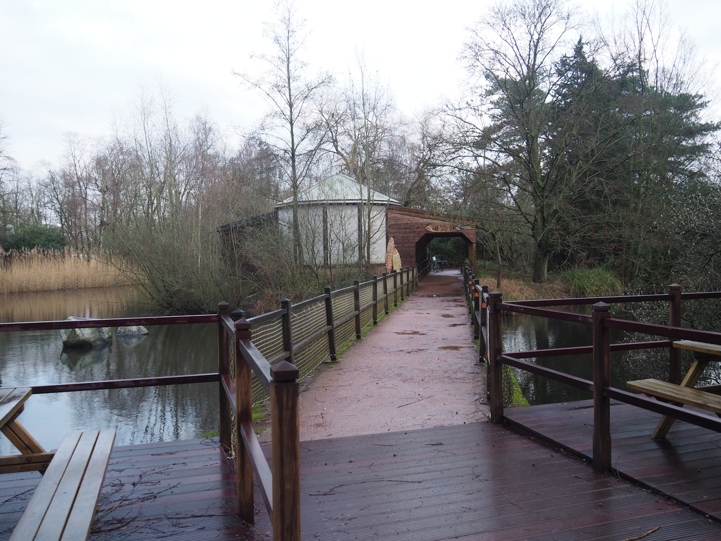 Australian area - Koala house and walkway, 2024-01-01