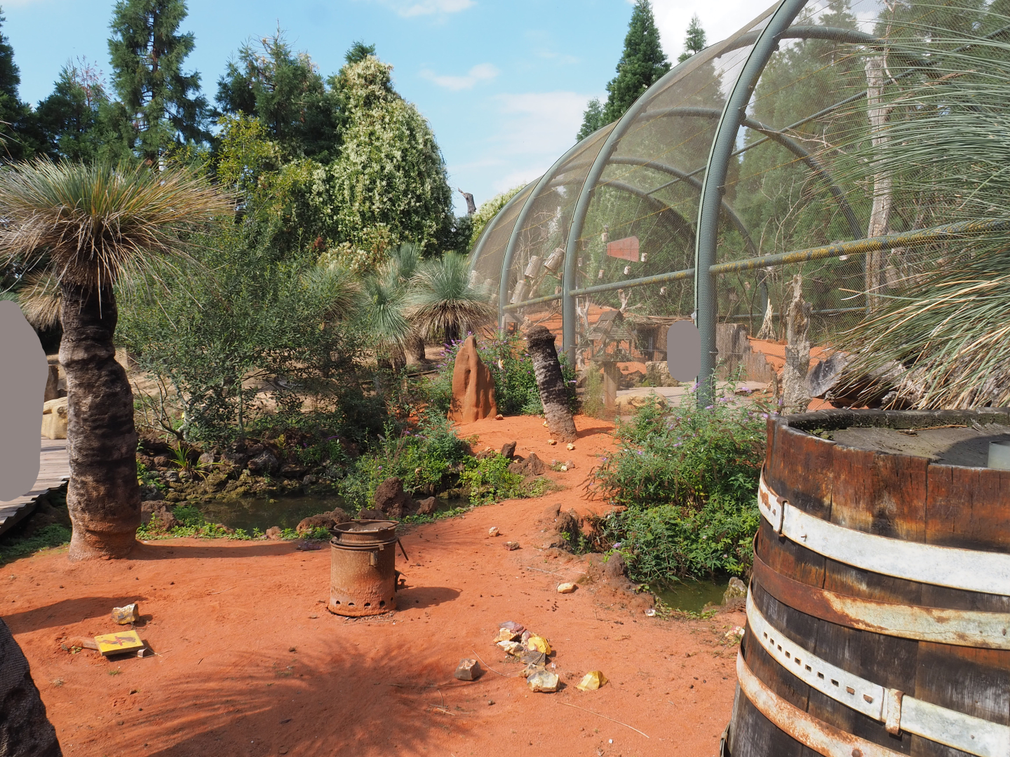 Australian area - View near Walk-through aviary, 2020-09-02