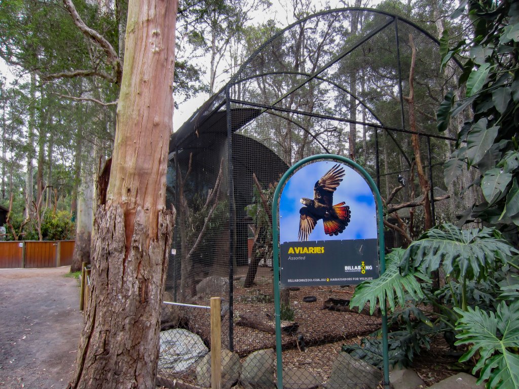 Australian Birds aviary