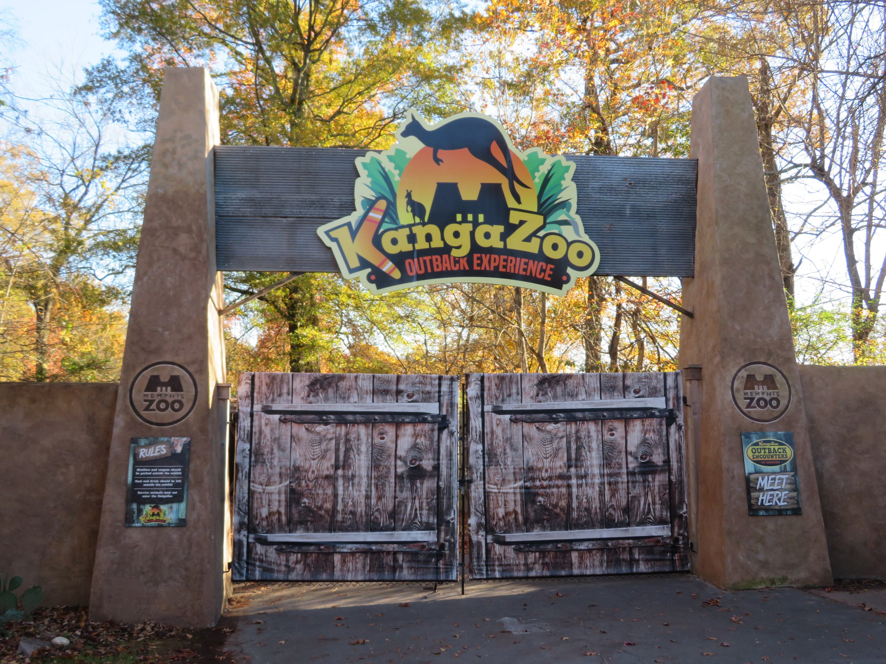 Australian Jurassic Park Gate