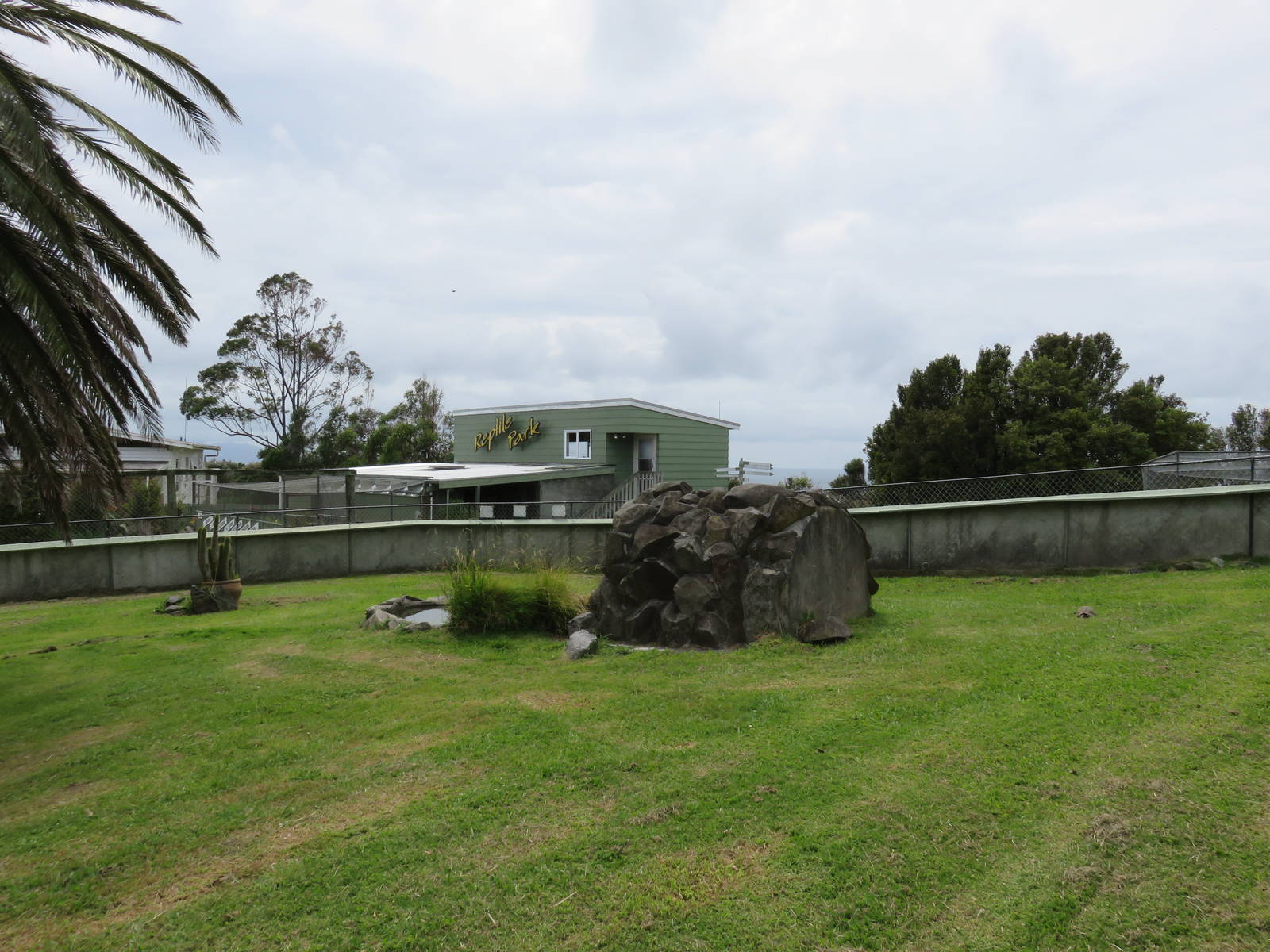 Australian Lizard Exhibit at Ti Point Reptile Park