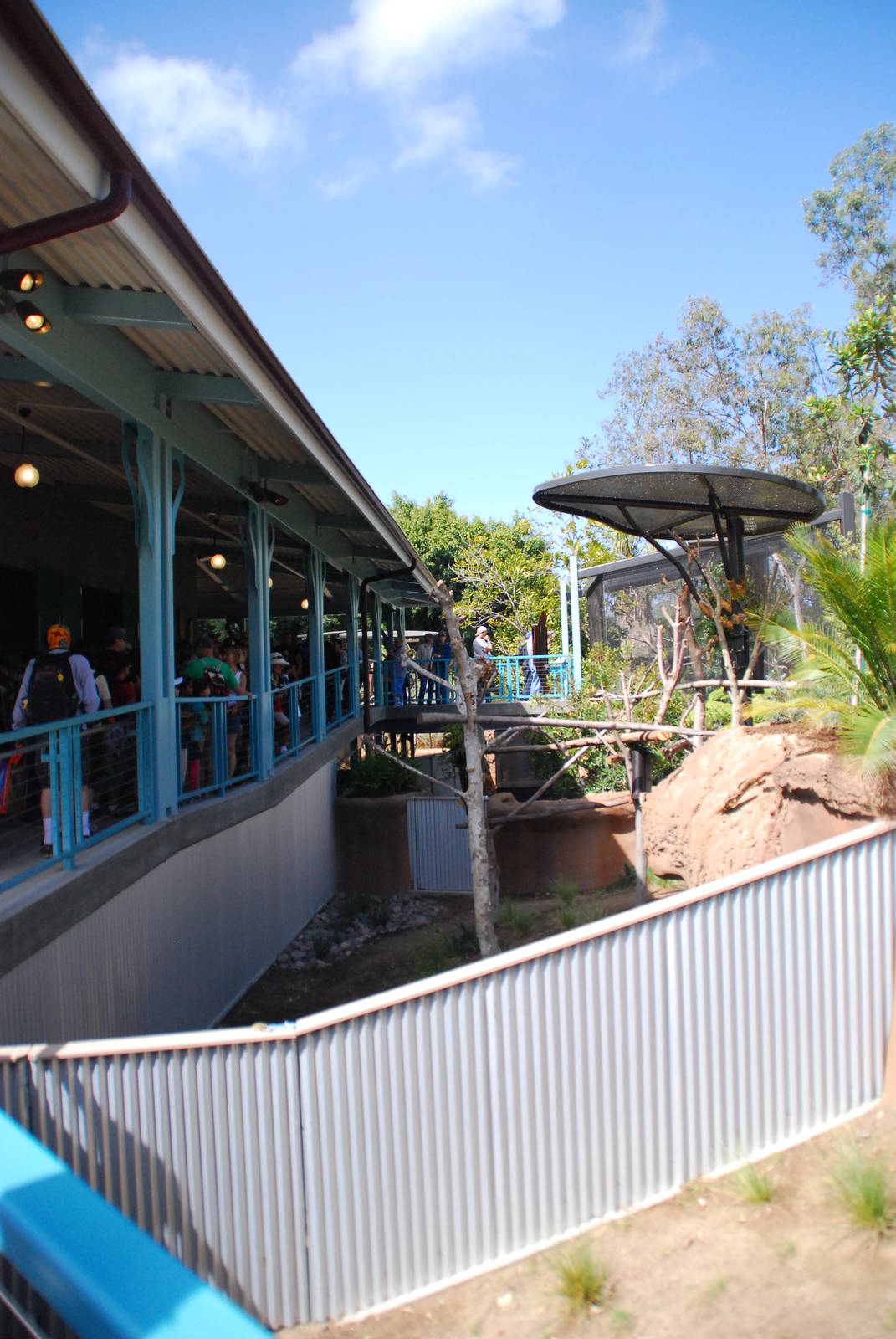 Australian Outback- Male enclsoures off veranda