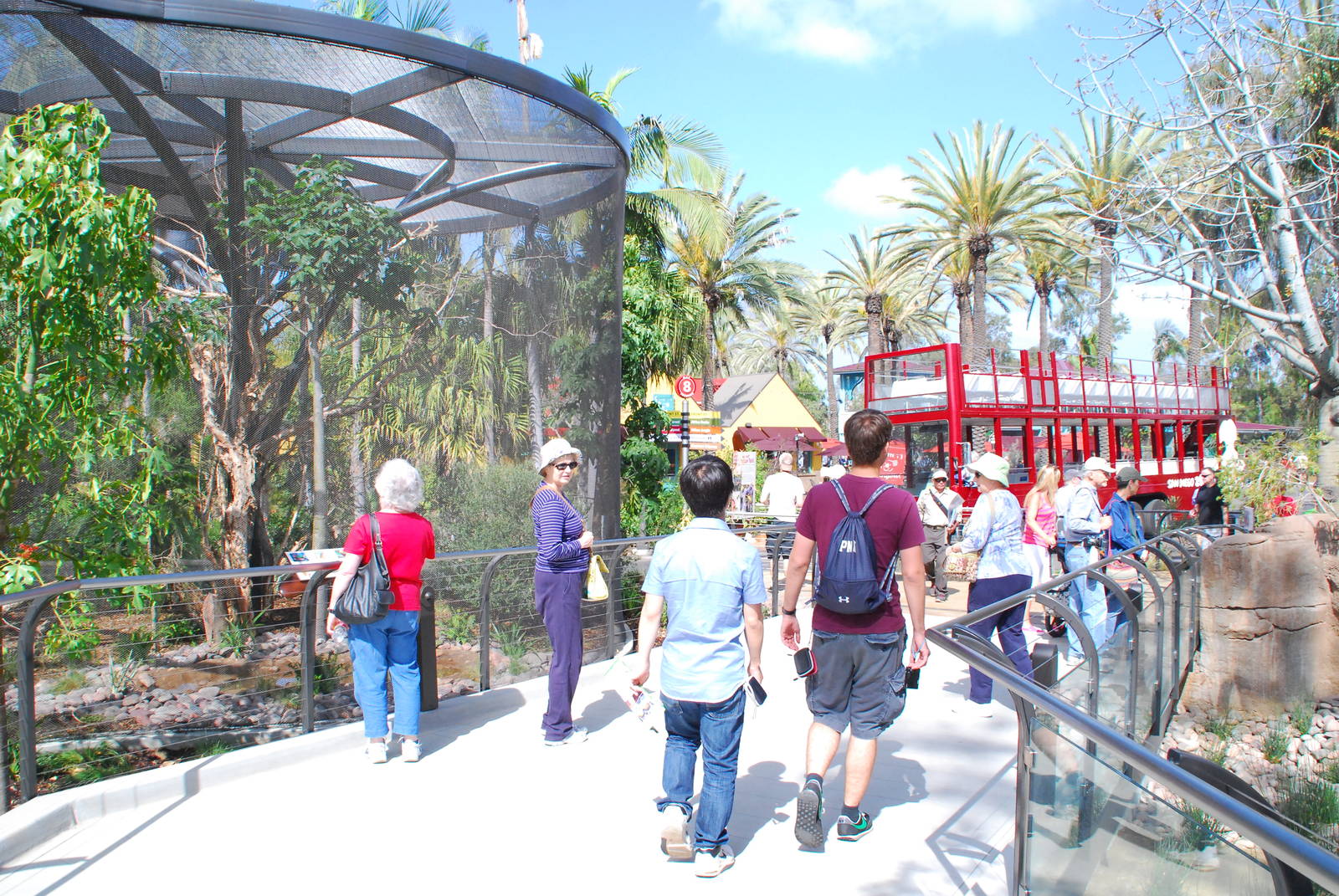 Australian Outback- Third Aviary and Parma wallaby enclosure