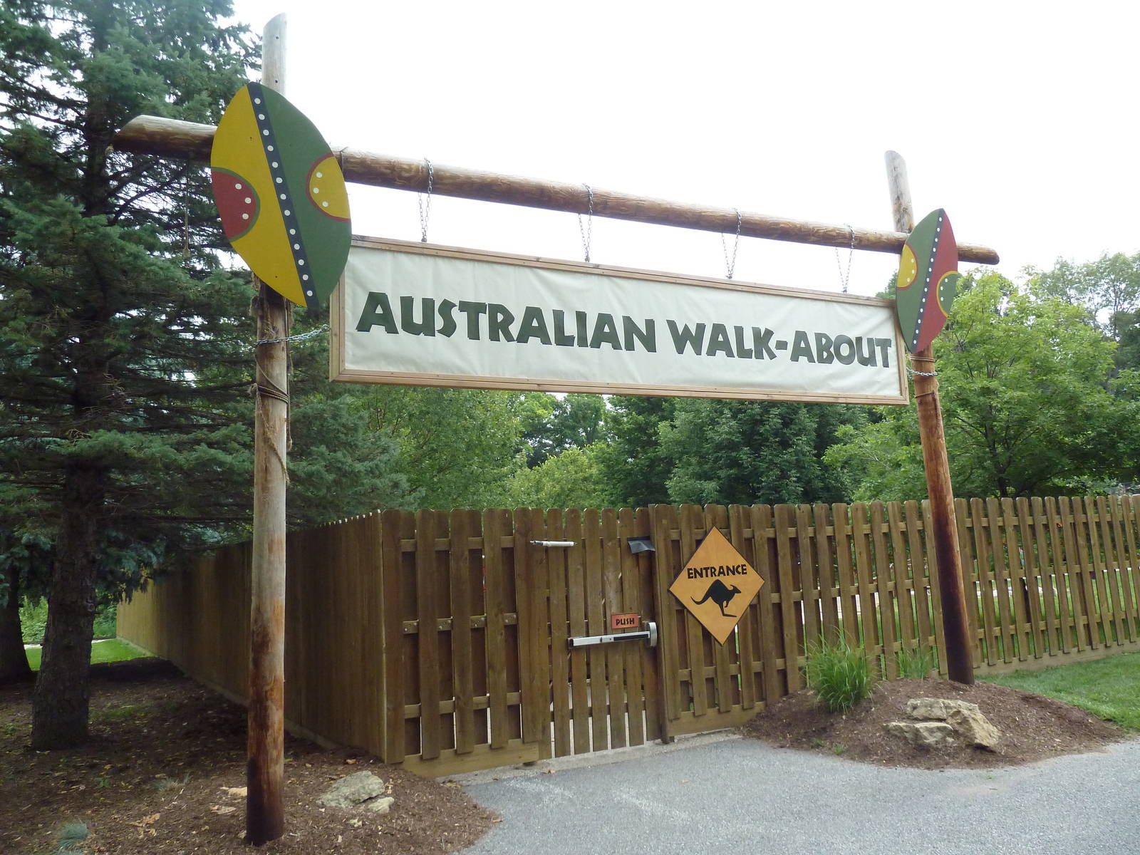 Australian Walk-About - Entrance