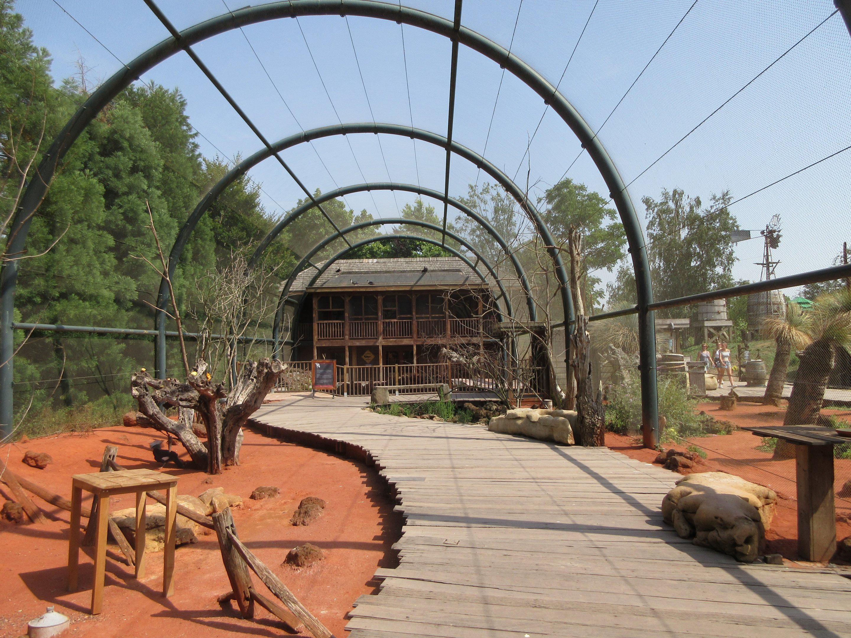 Australian Walk-through Aviary