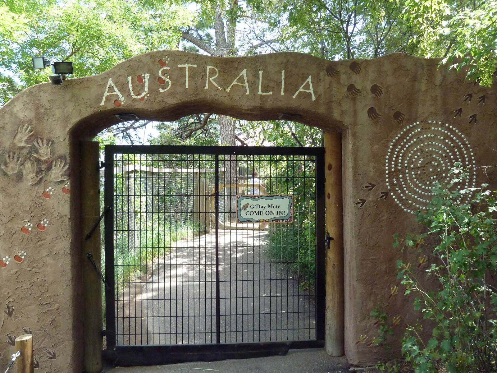 Australian Walk-Through Zone (due to be revamped in 2015)