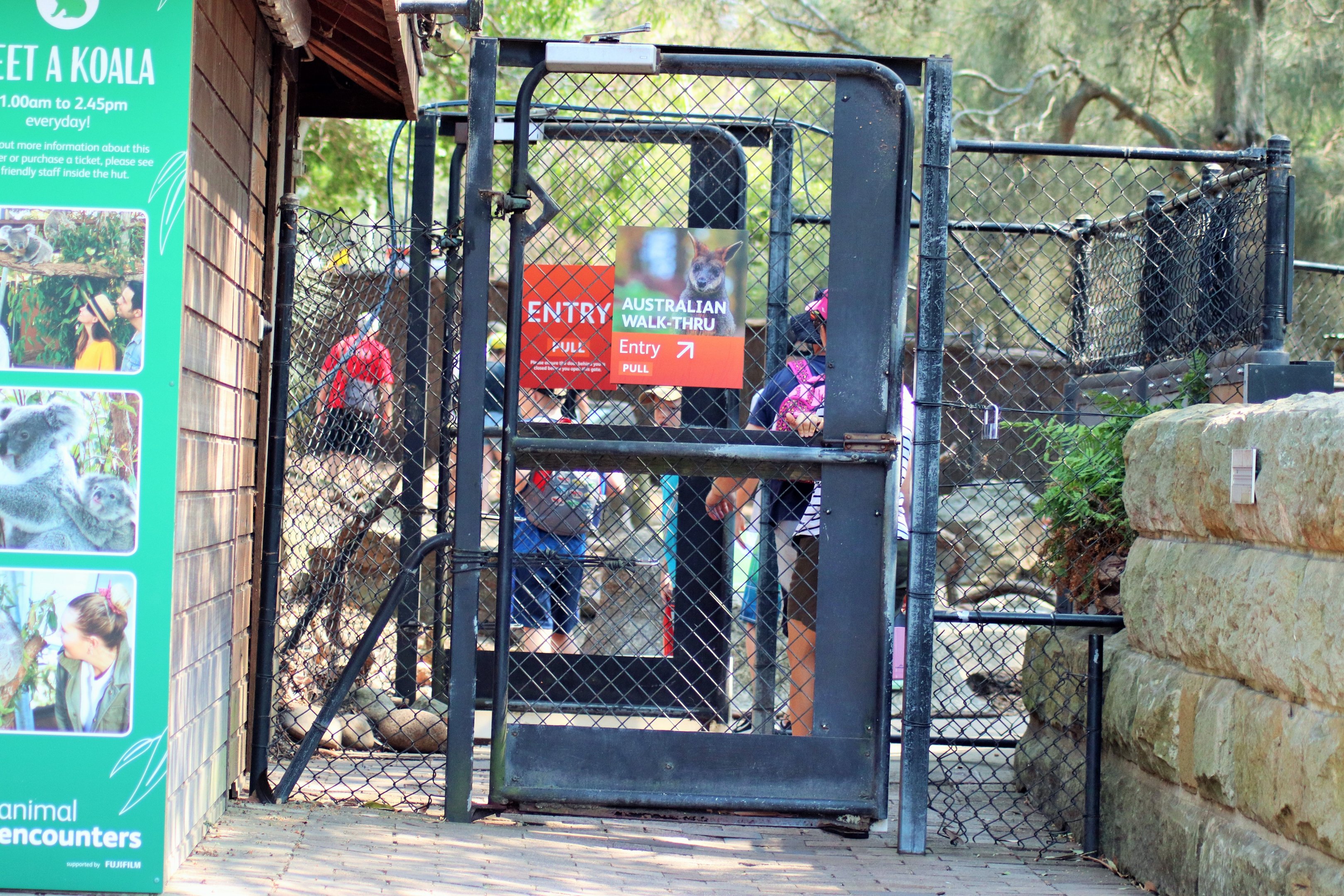 Australian Walk-thru Entrance