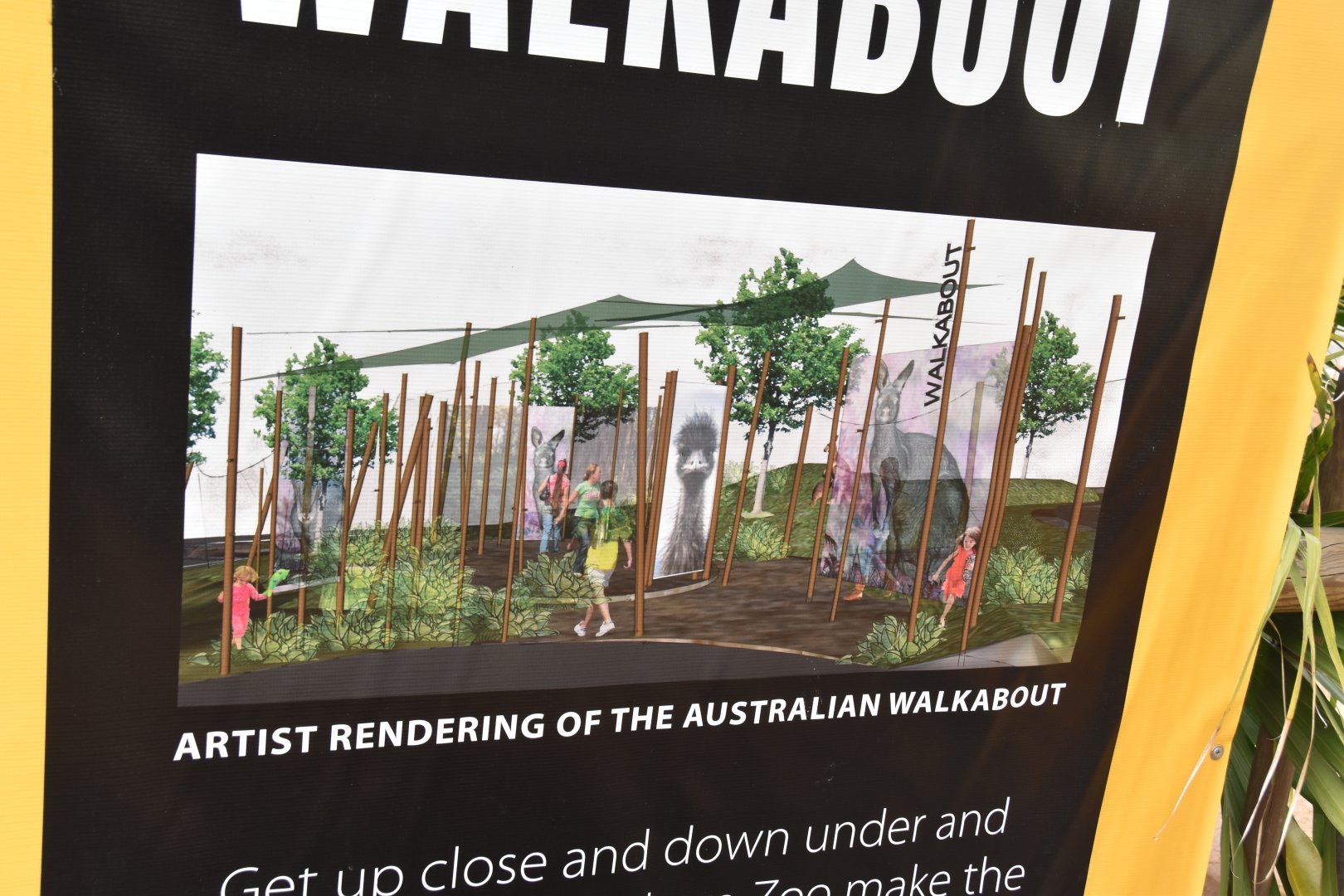 Australian walkabout exhibit concept