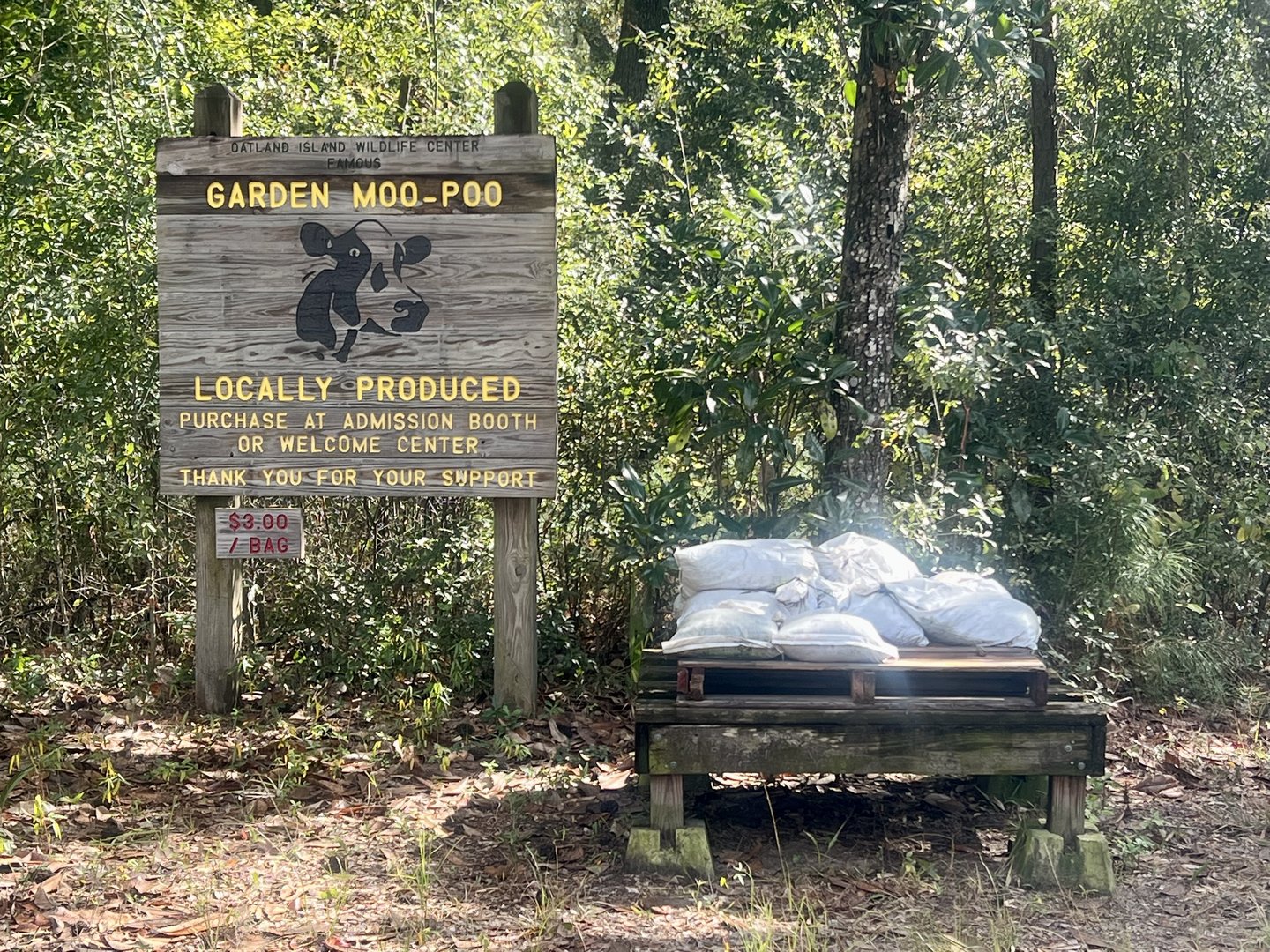 Available in the gift shop