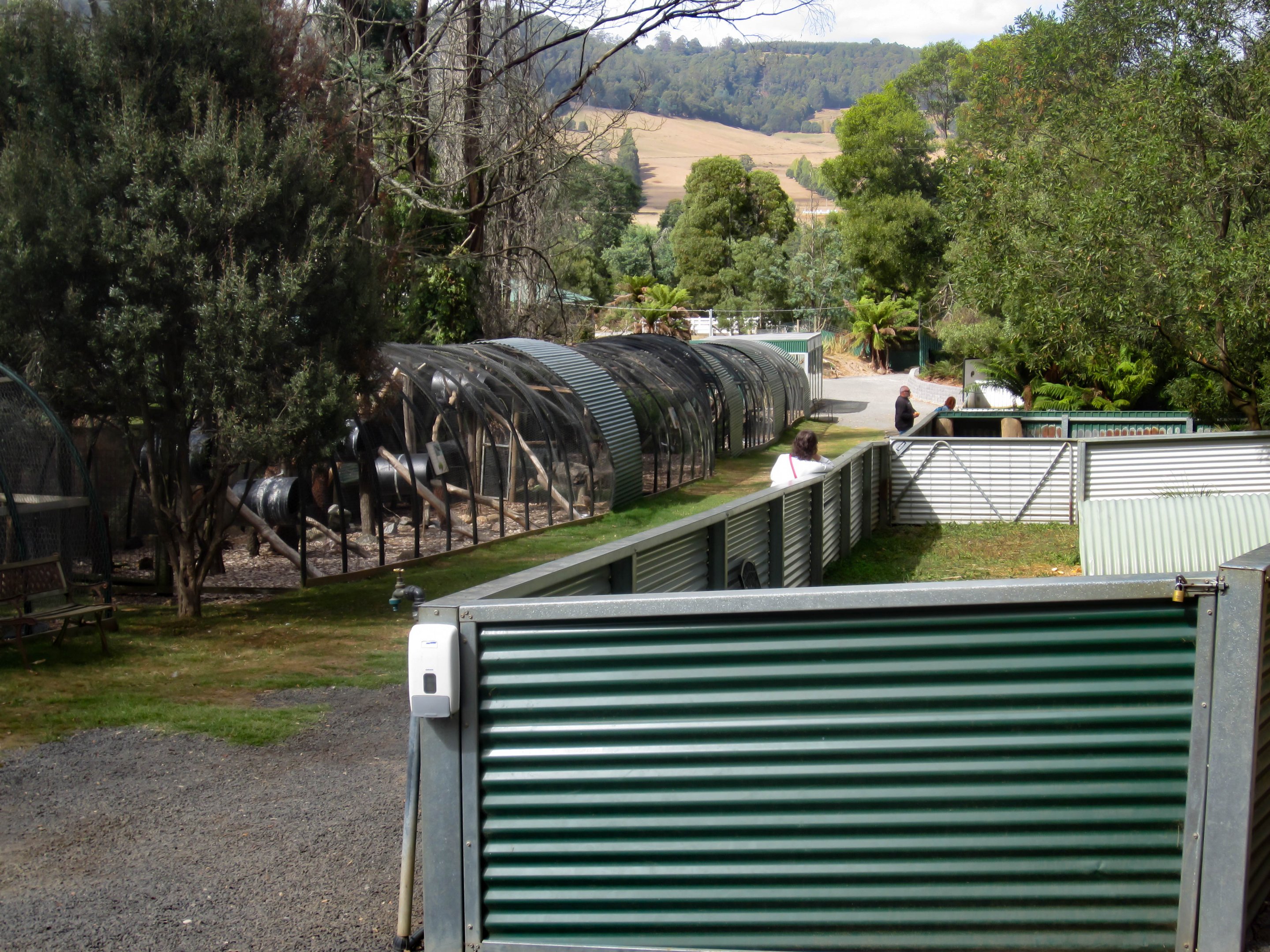 Aviaries and Wombat enclosures