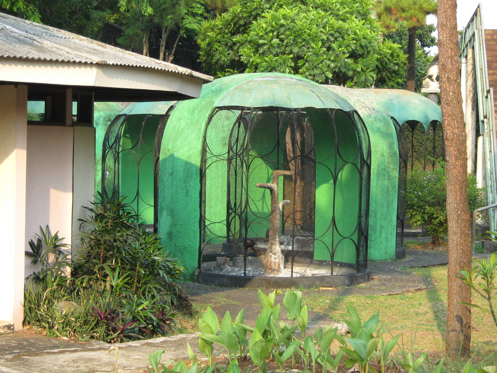 aviaries at the Bird Park