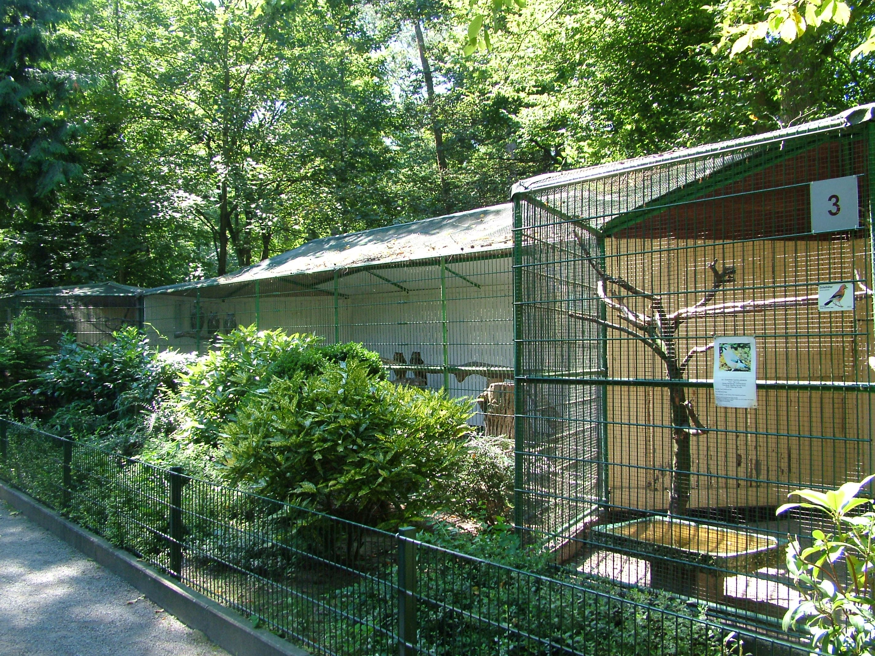 Aviaries at Vogelpark Schifferstadt, 6th Sept 2010