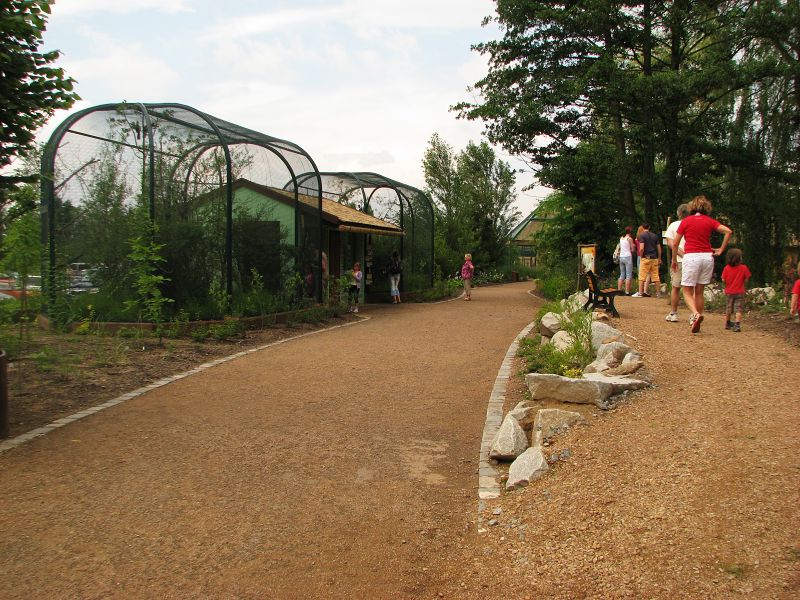 Aviaries for smaller African birds