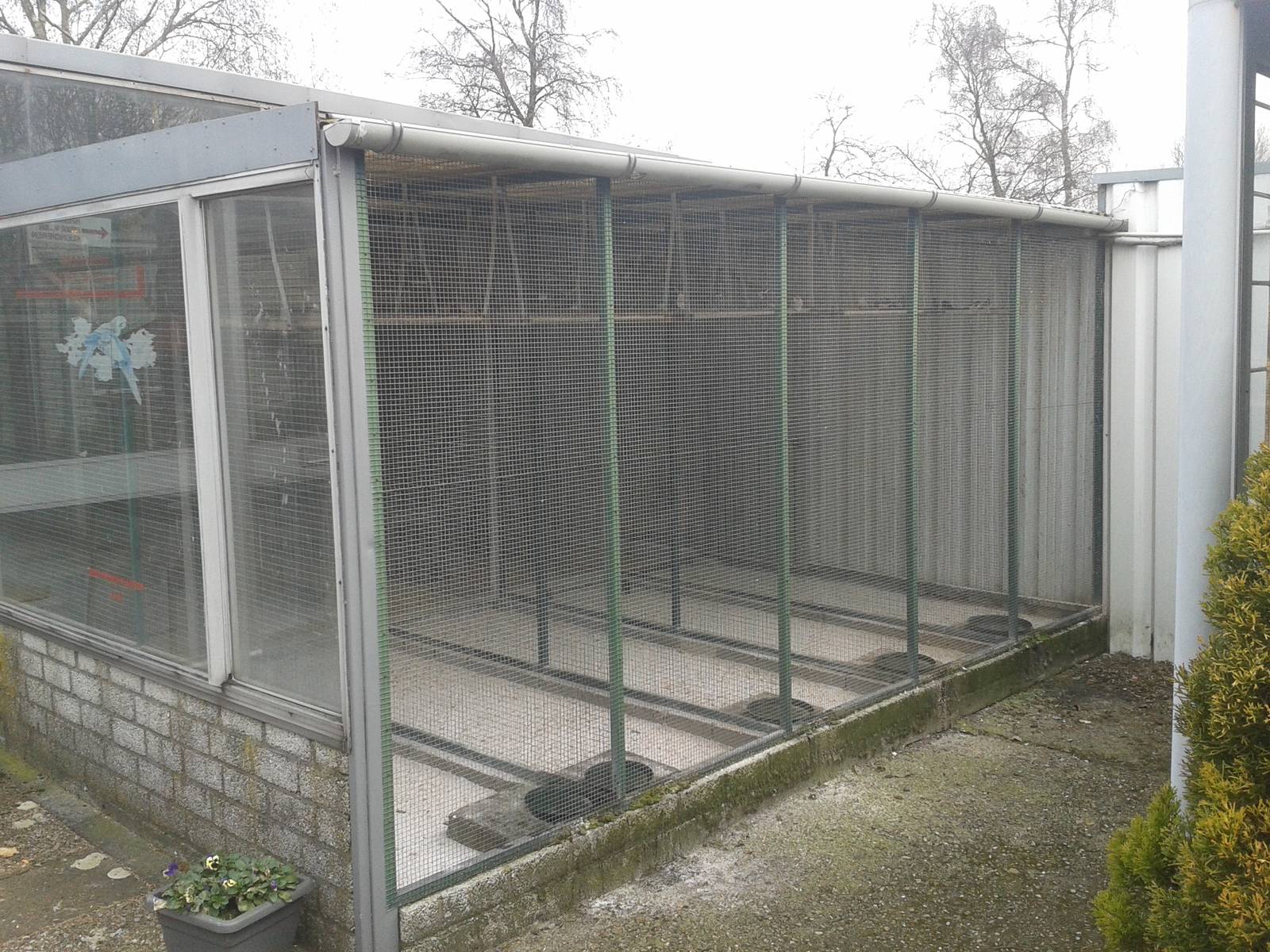 aviaries for smaller songbirds and quails