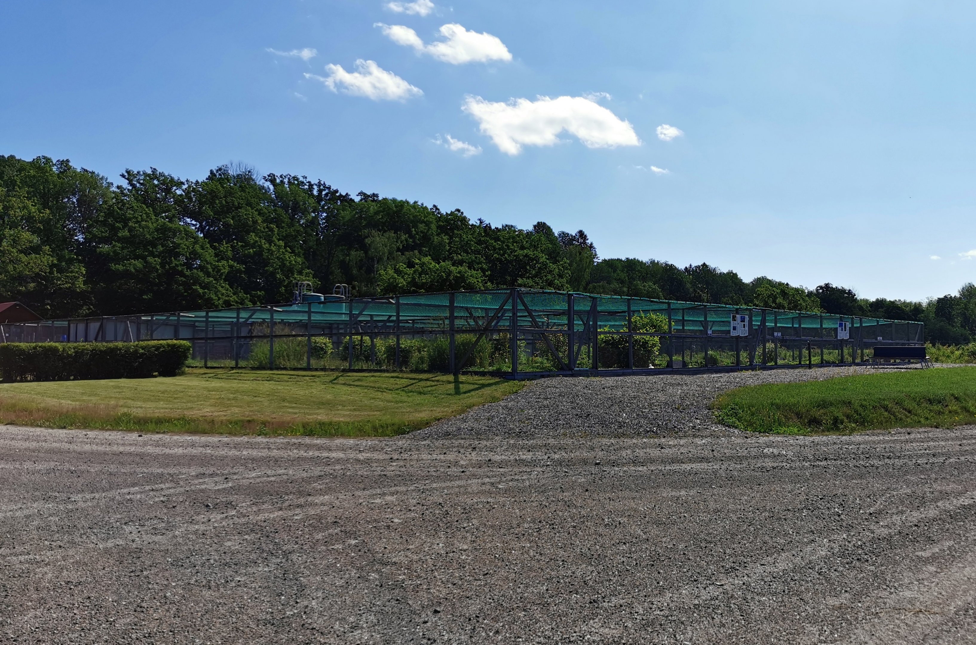 Aviaries for waterfowl