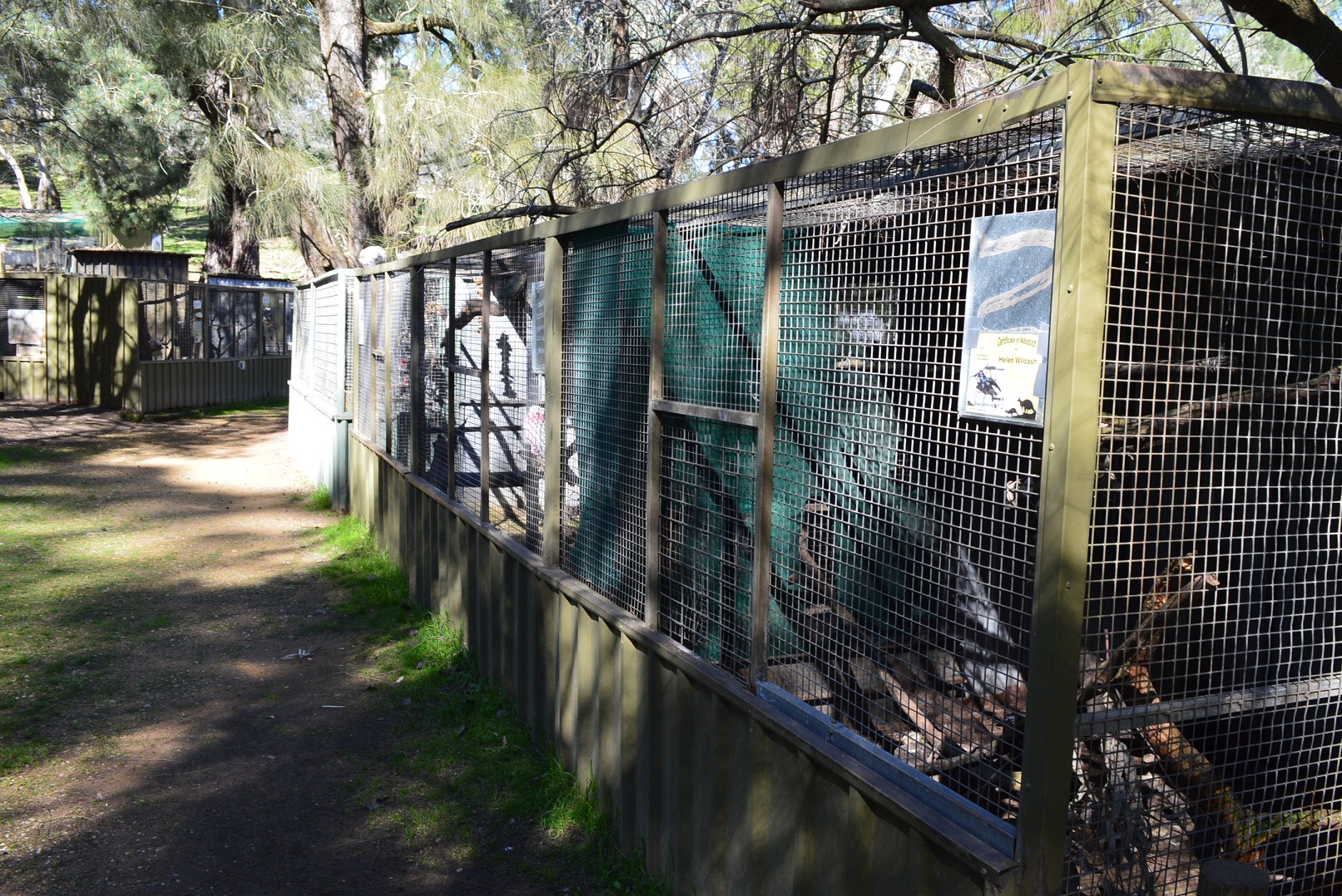 Aviaries - Humbug Scrub