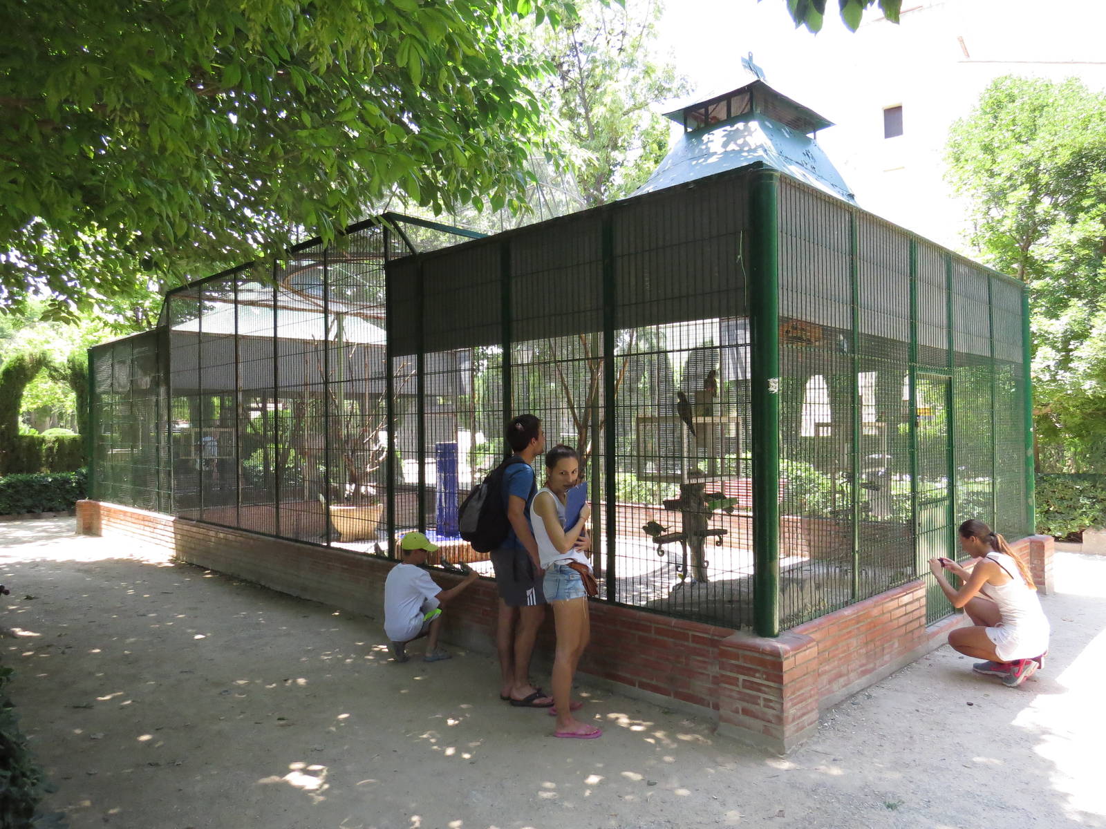 Aviaries - Jardines Del Real, Valencia, June 2015.