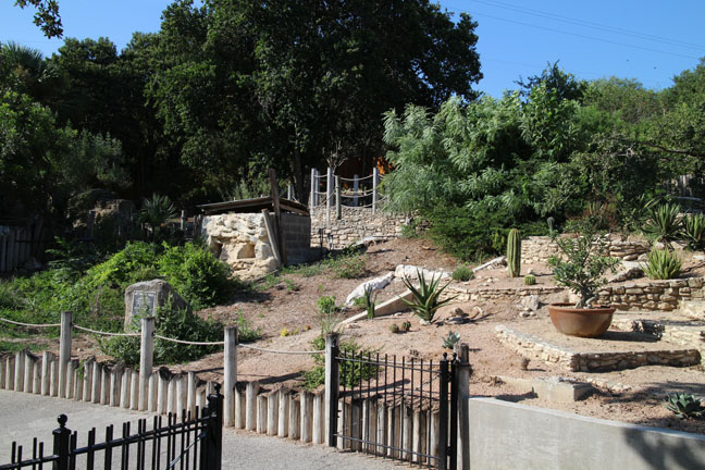 aviary and cat exhibit gone