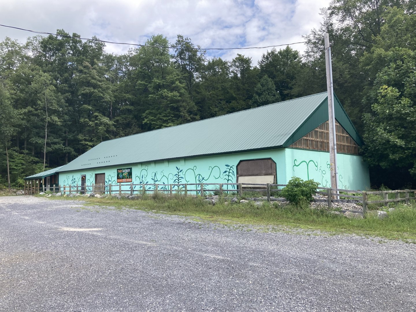 Aviary building (closed)