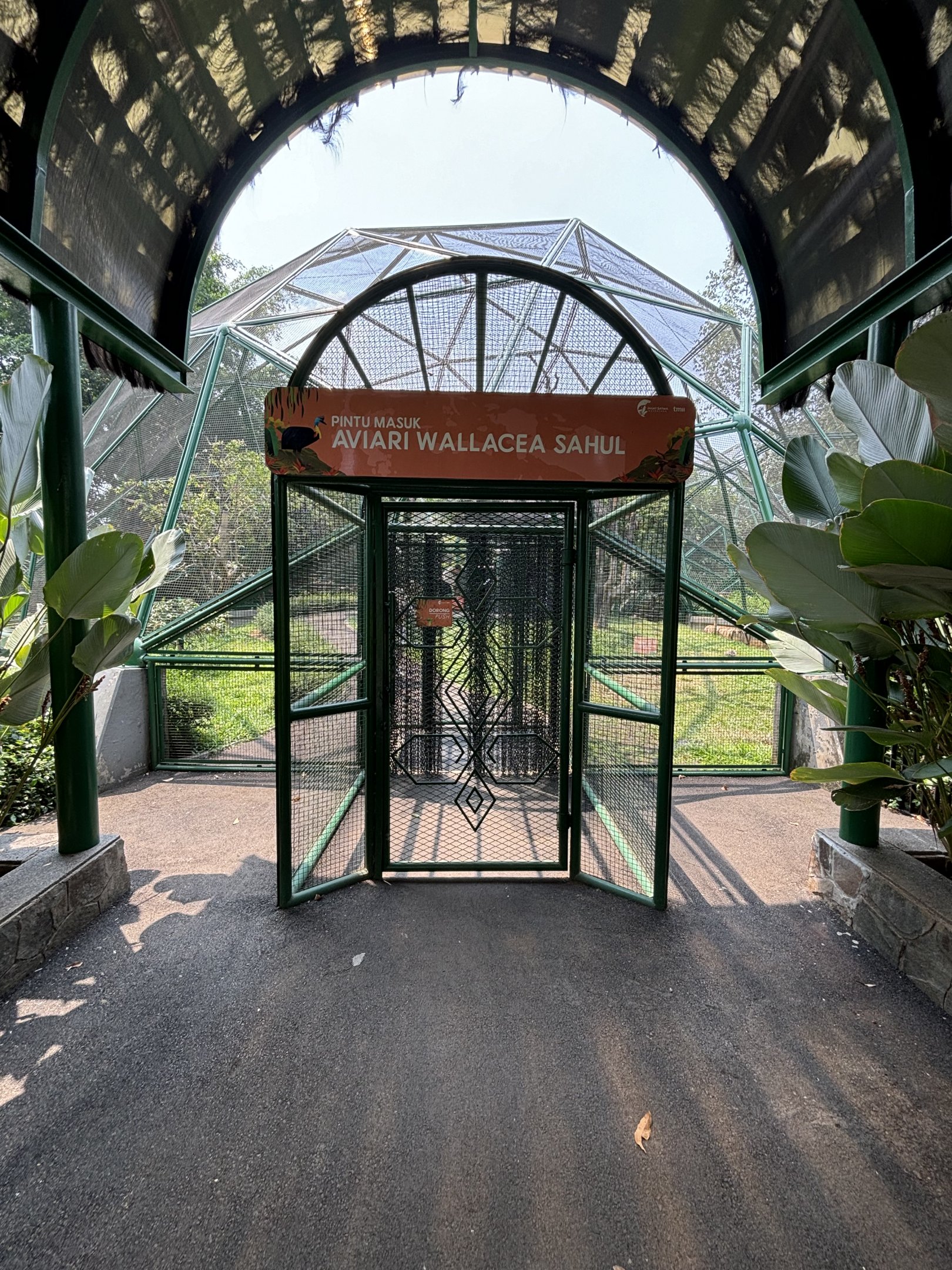Aviary Entrance