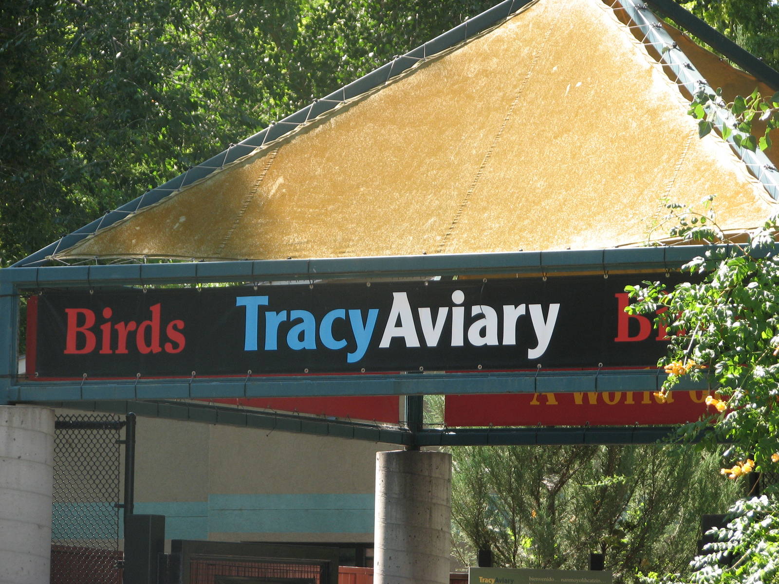 Aviary Entrance