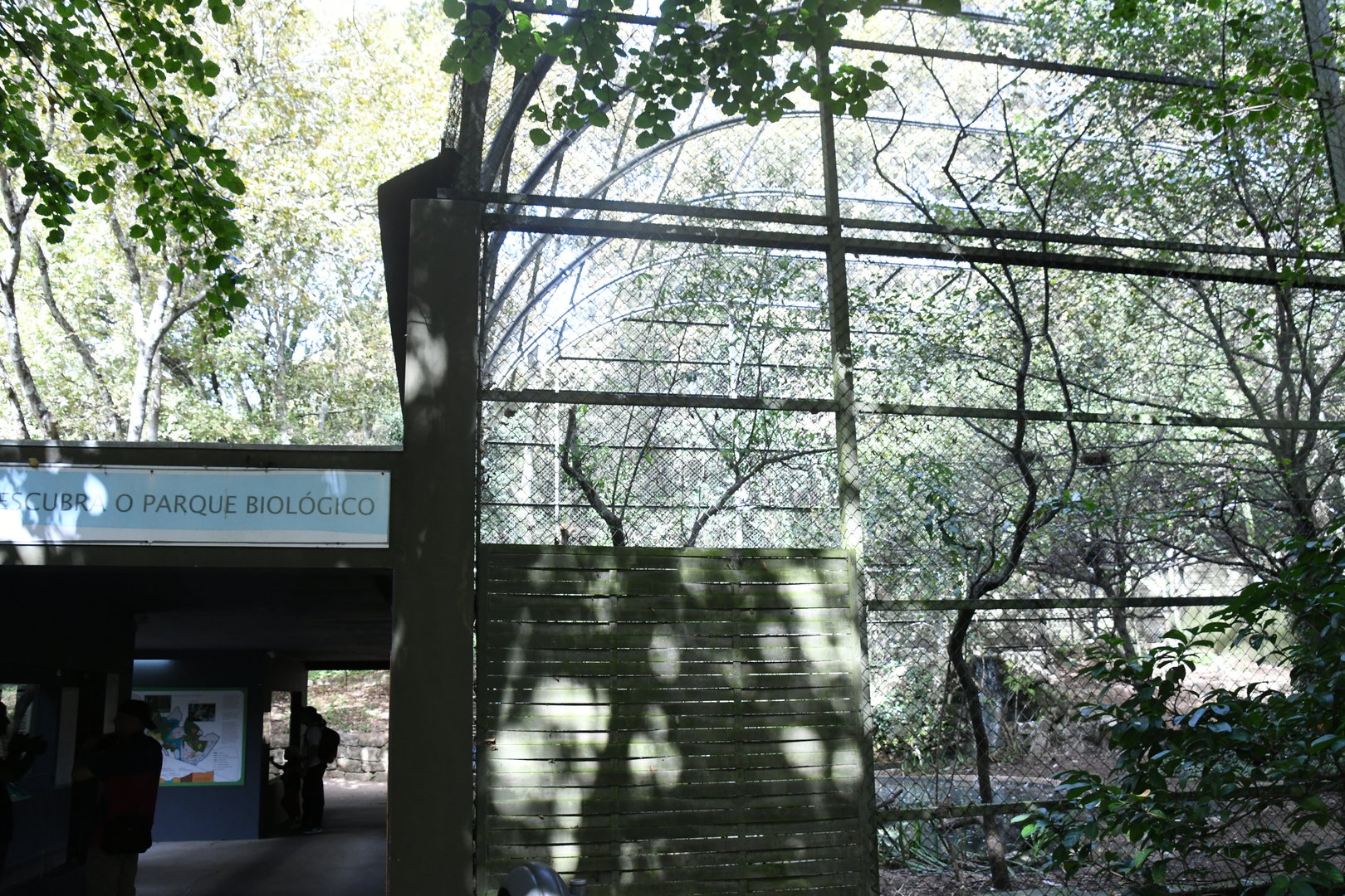 Aviary for Cattle Egrets and Black-crowned High Herons