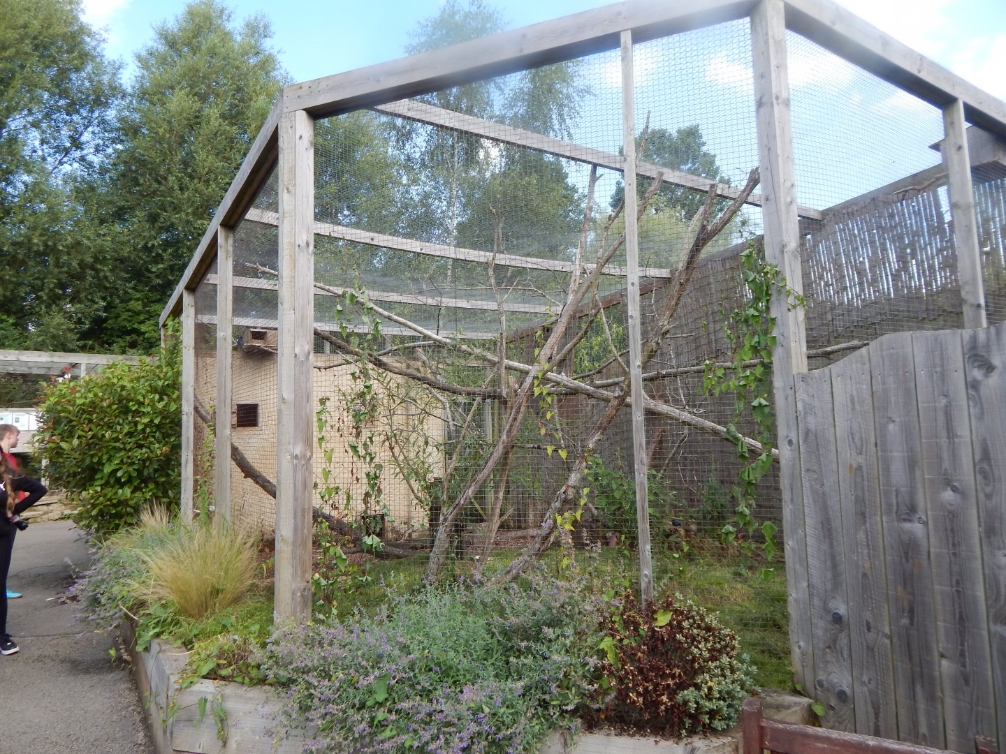 Aviary in African section 030821