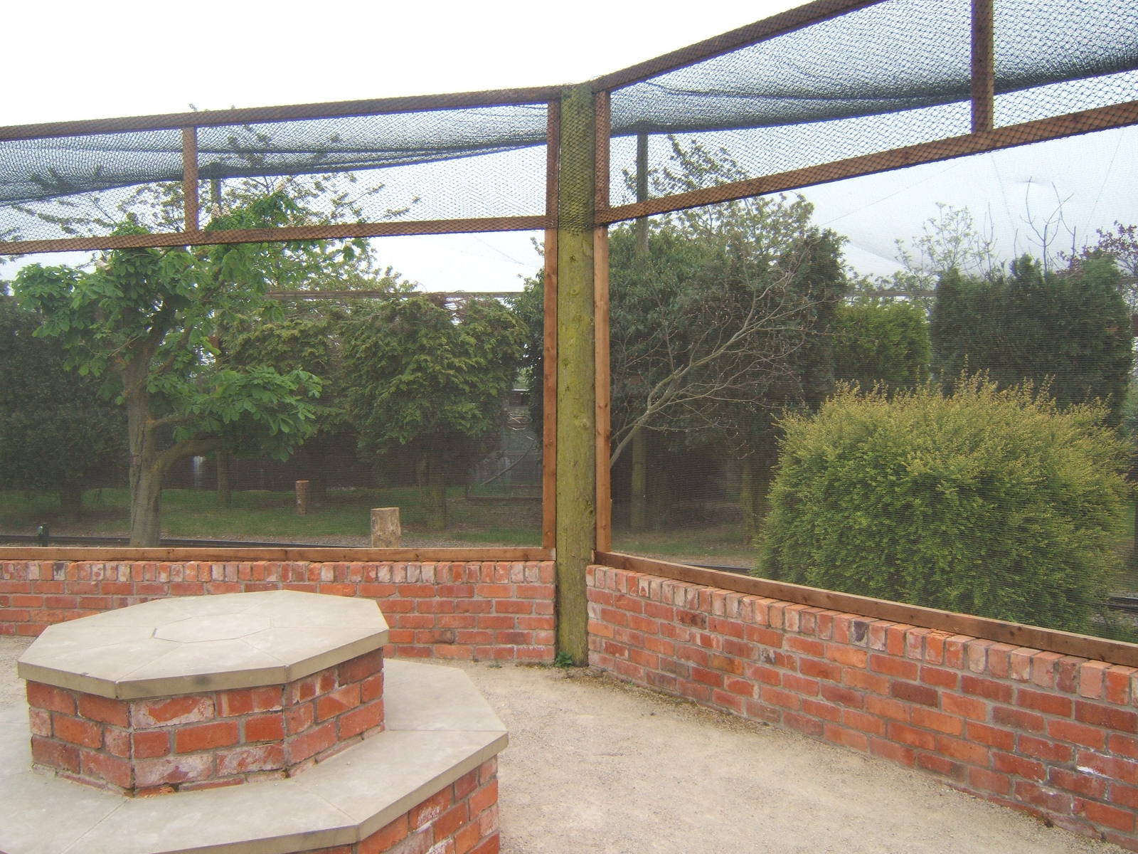 Aviary in pets corner