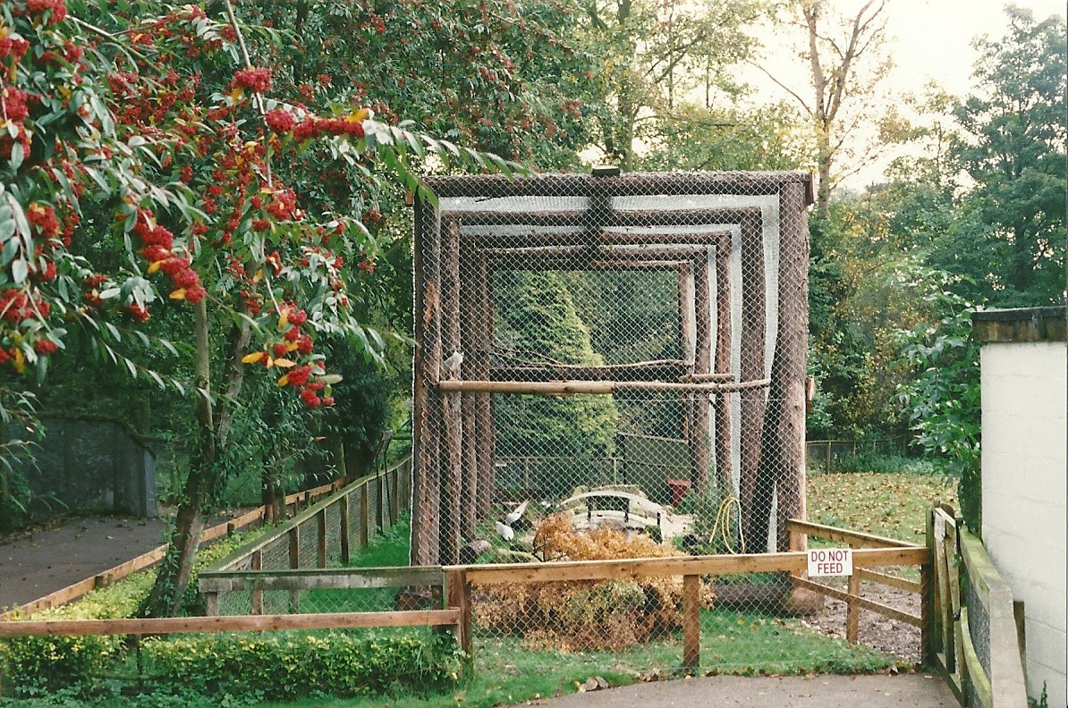 Aviary intended for wading birds 23rd October 1999