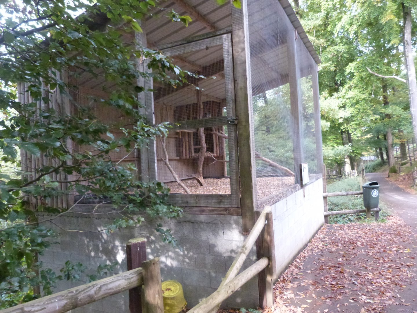 Aviary of owls - Parc animalier de Bouillon