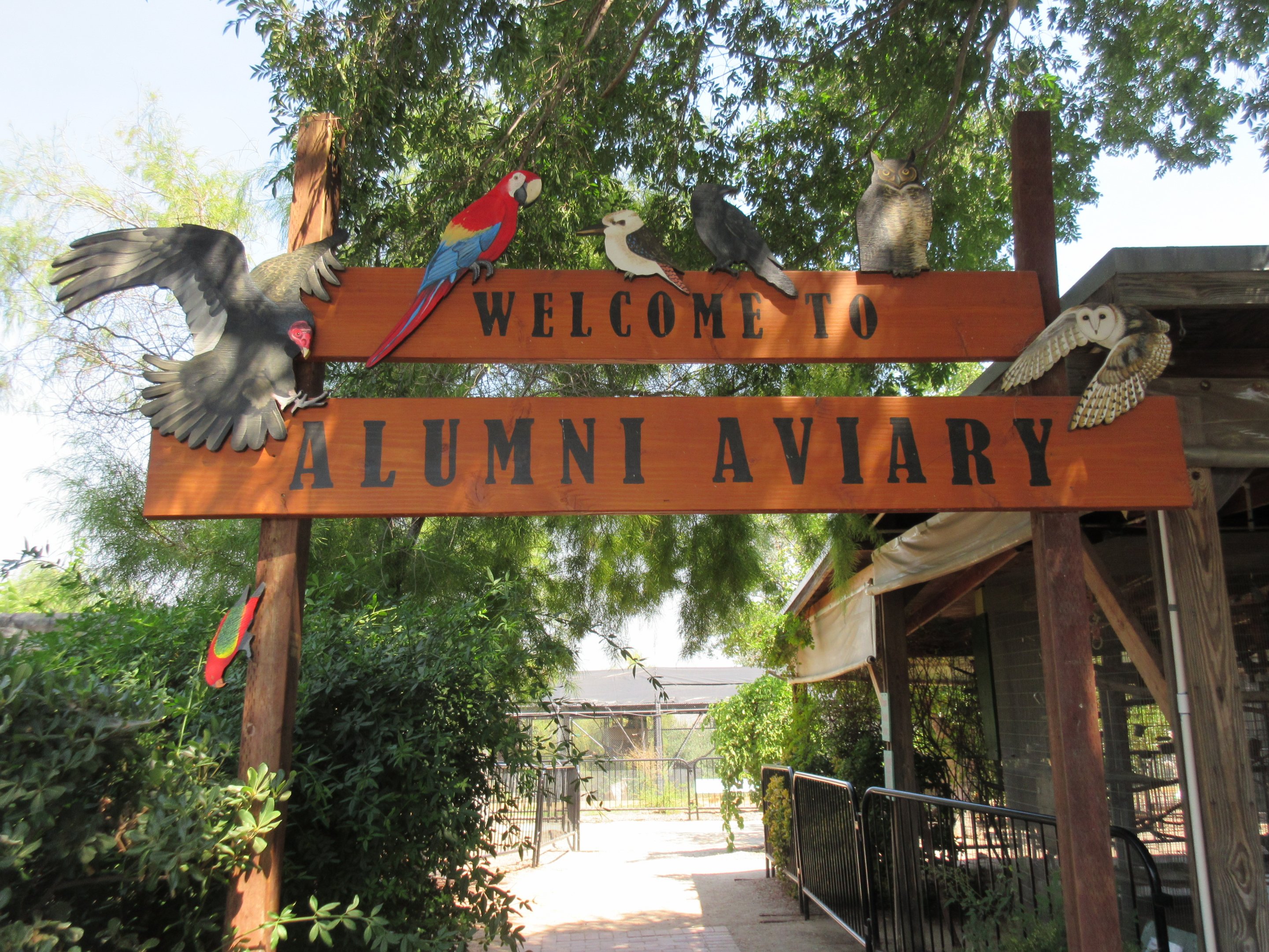 Aviary Section - Entrance