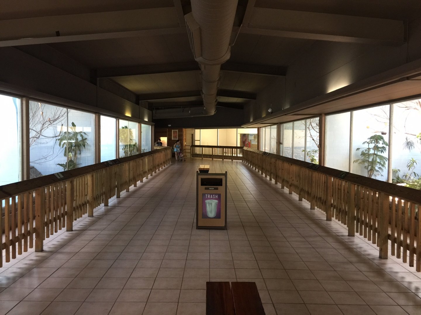 Aviary wing of the Conservation Center