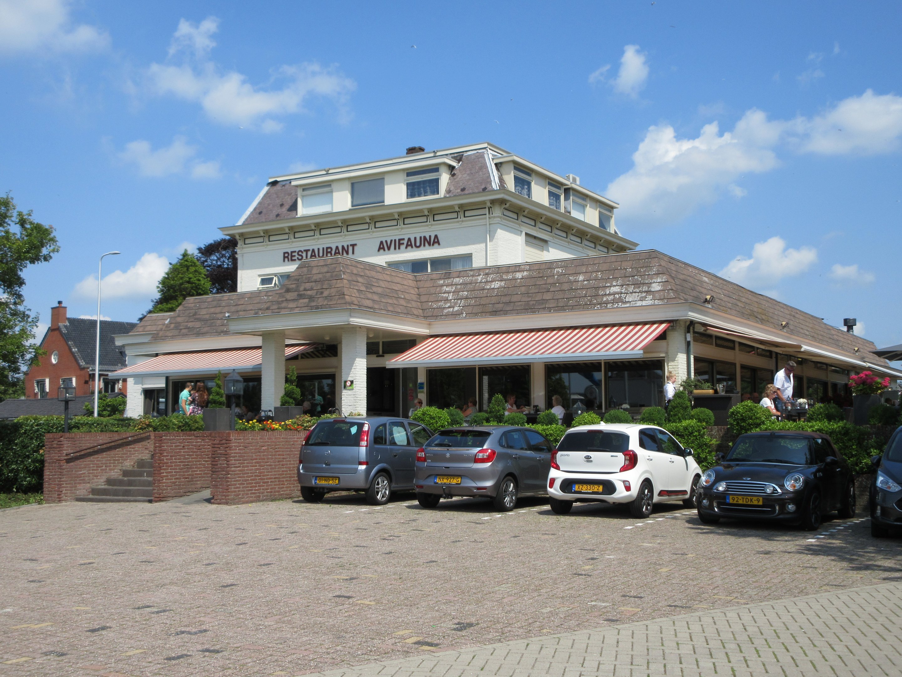 Avifauna Restaurant ('Sooty' and I ate their twice)