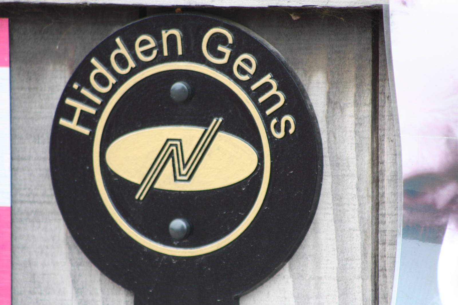 Award plaque, 16th October 2014