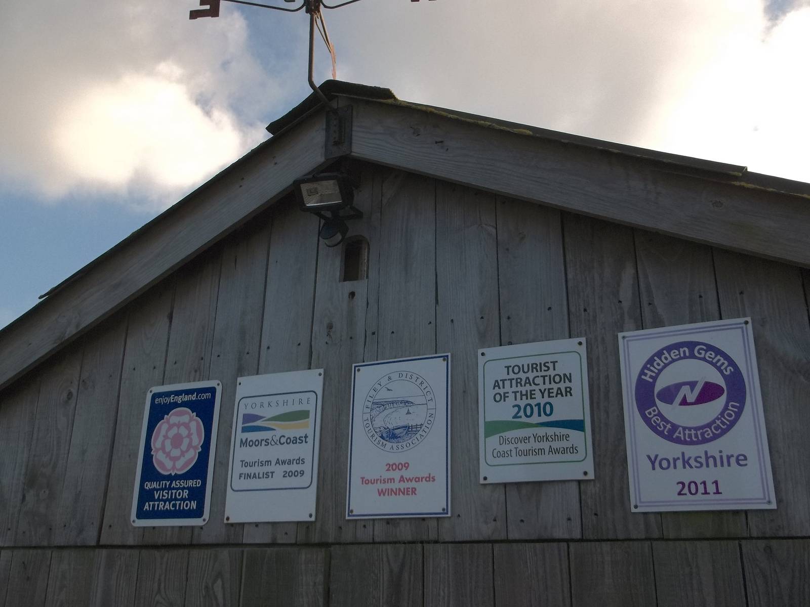 Awards plaques, 16th October 2014