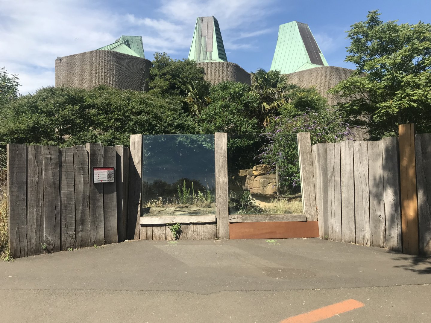 Babirusa habitat with Casson Pavilion
