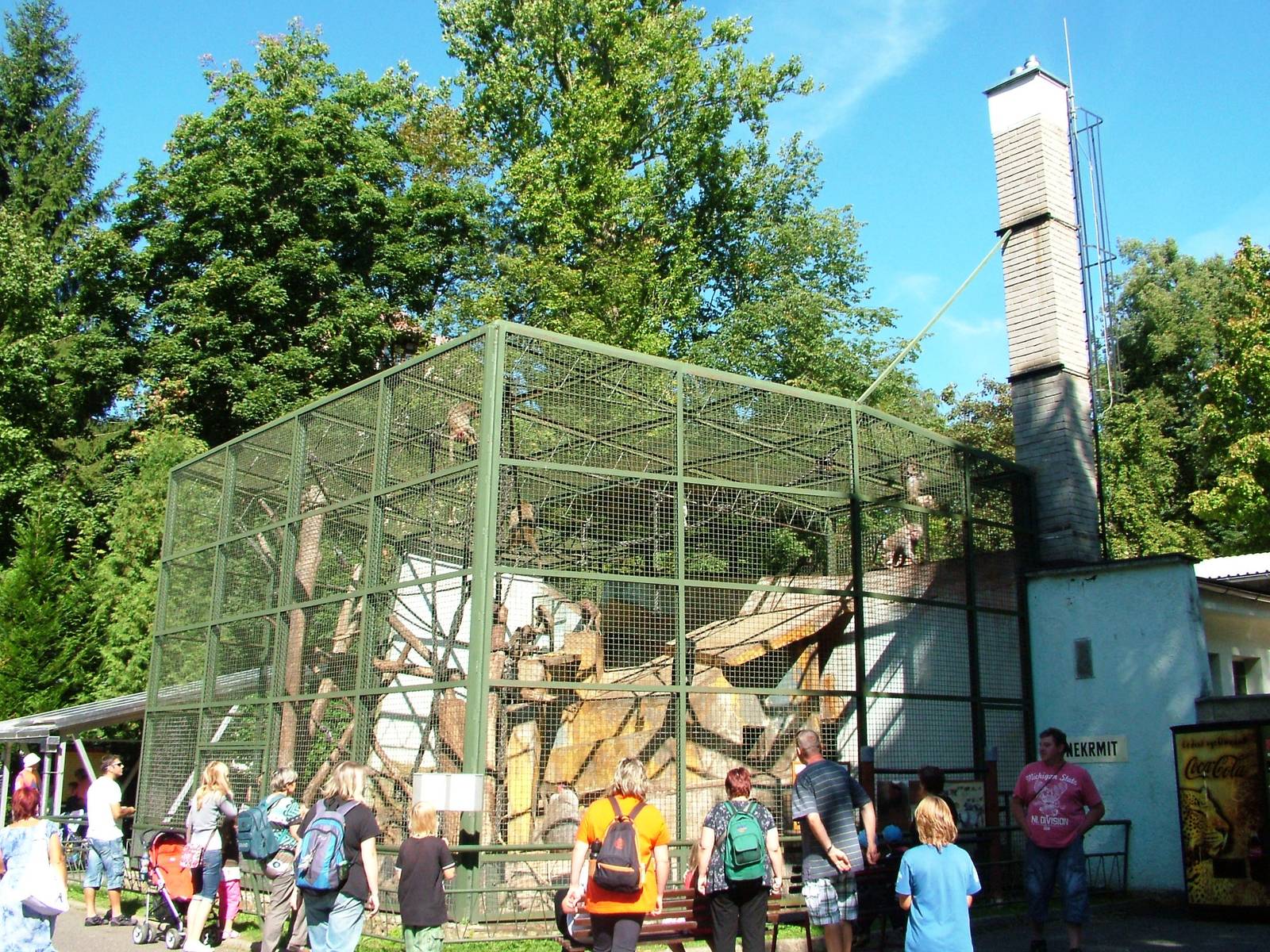 Baboon Exhibit at Liberec, 28/08/12