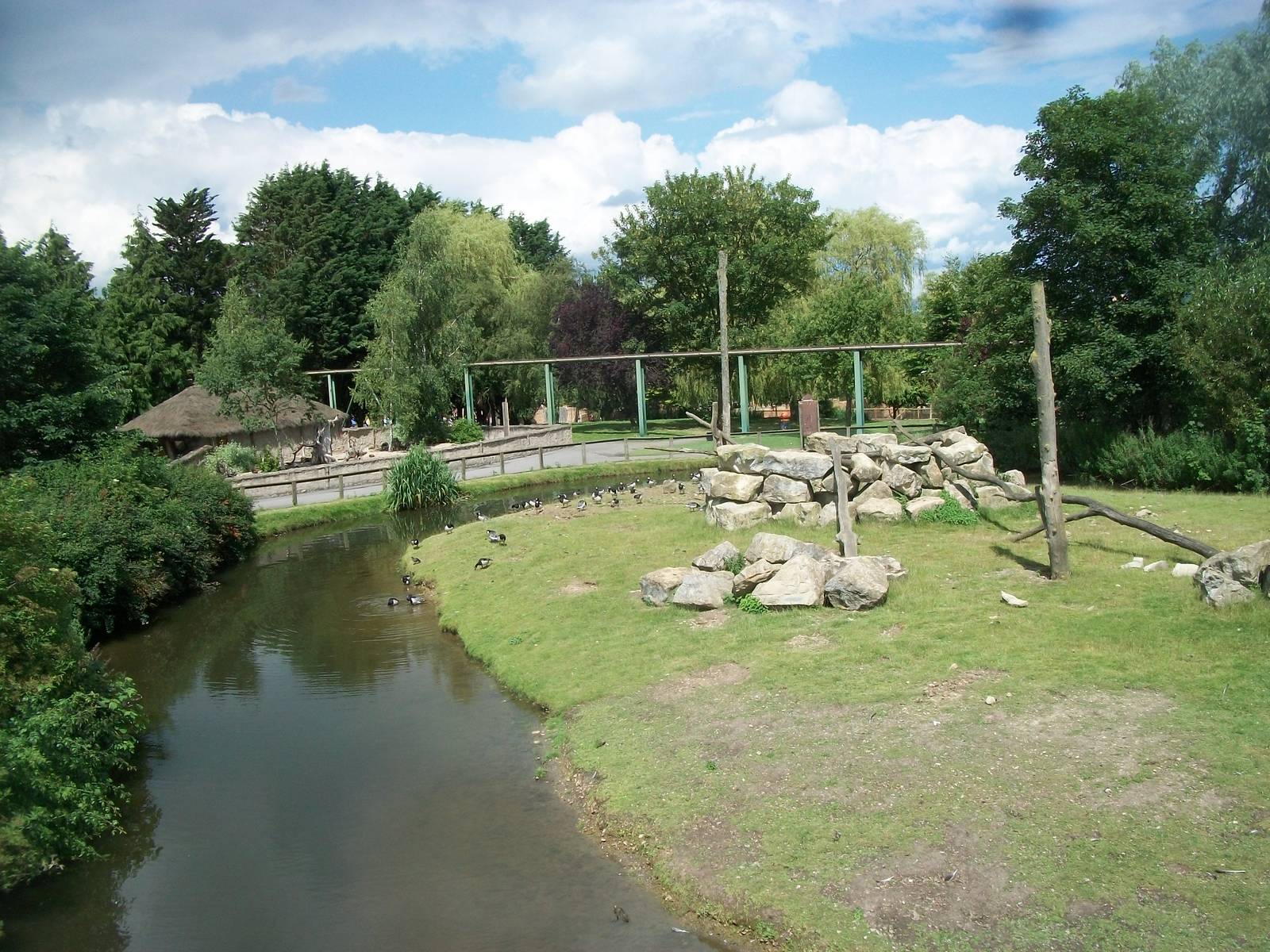 Baboon Island viewed from the monorail, 7th July 2014