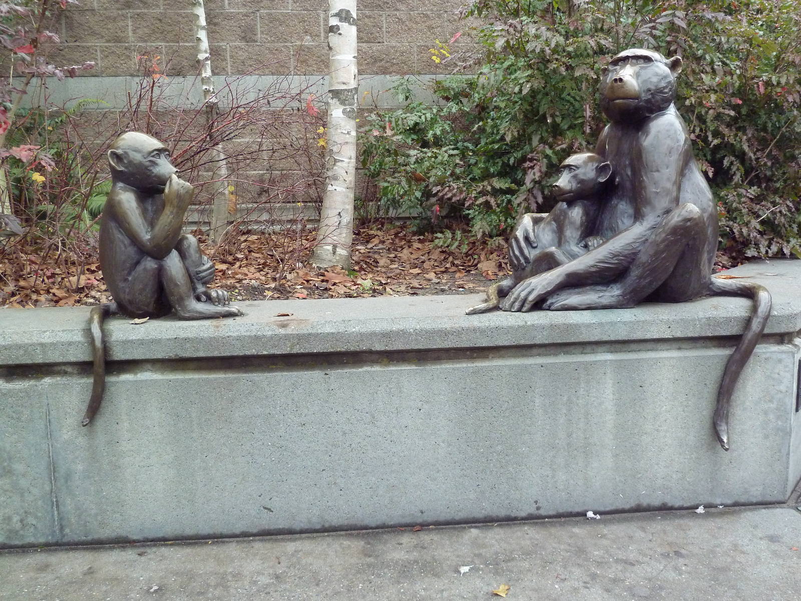 Baboon Statues
