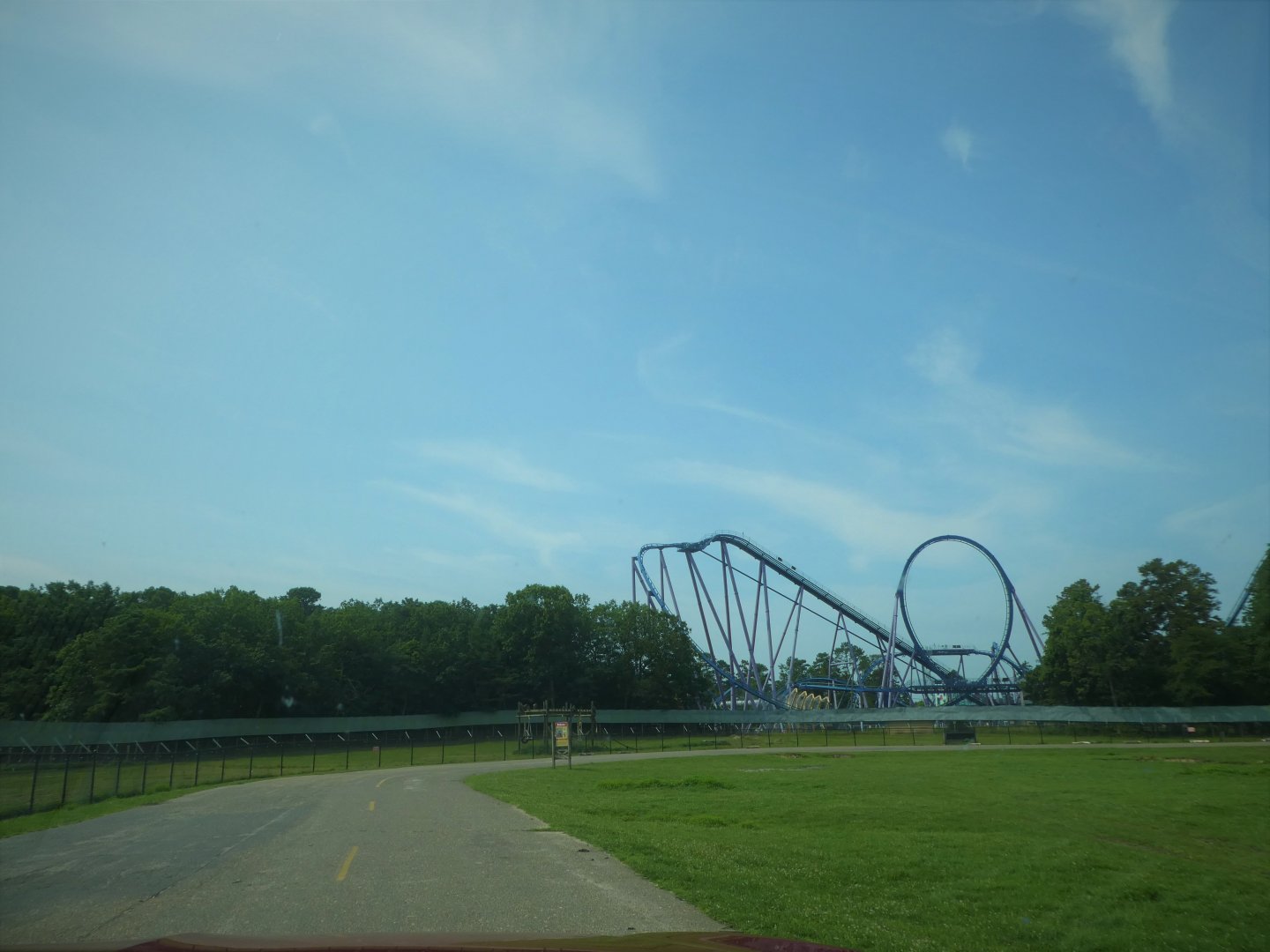 Baboon Village - View of Olive Baboon Exhibit (Left) and Tigris Asiana (Right)