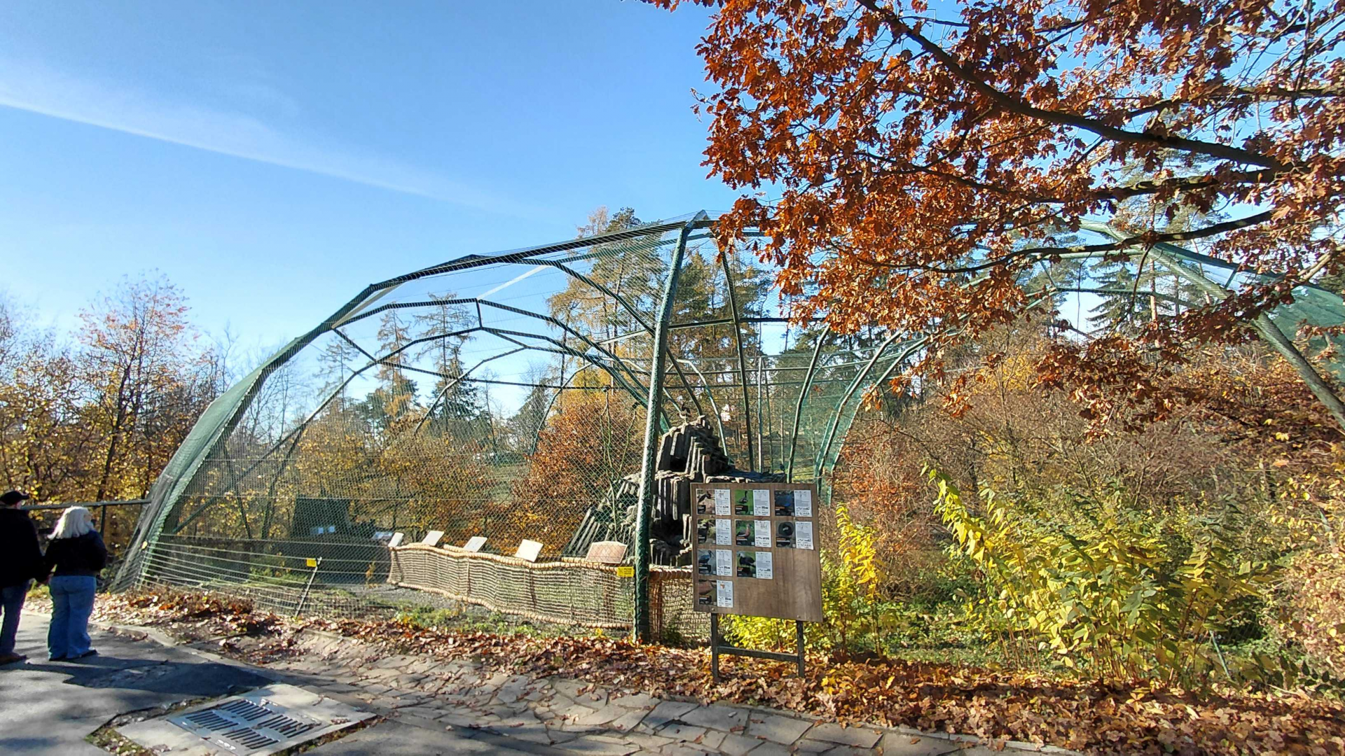 Bábovka - walk-in aviary