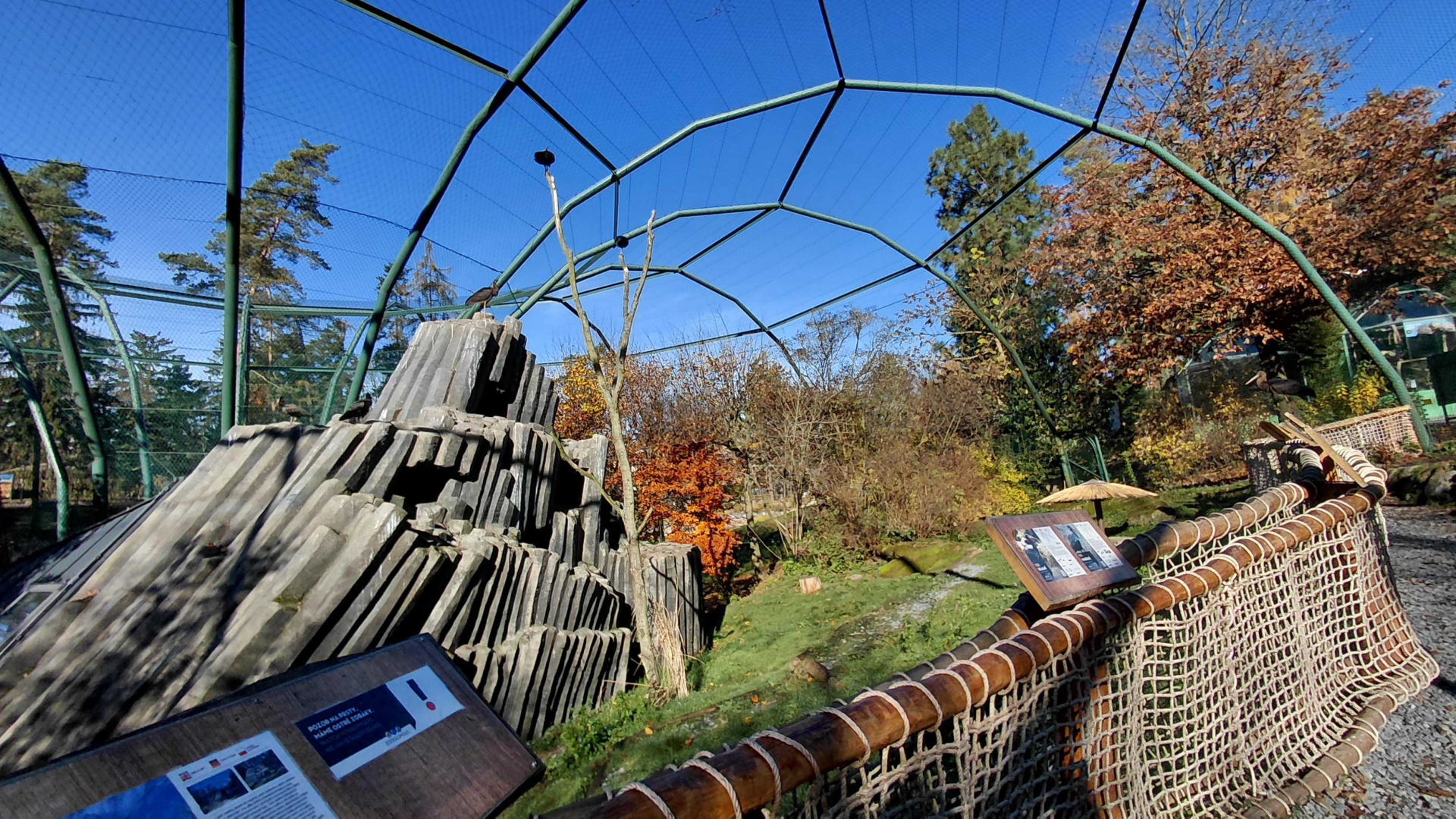 Bábovka - walk-in aviary