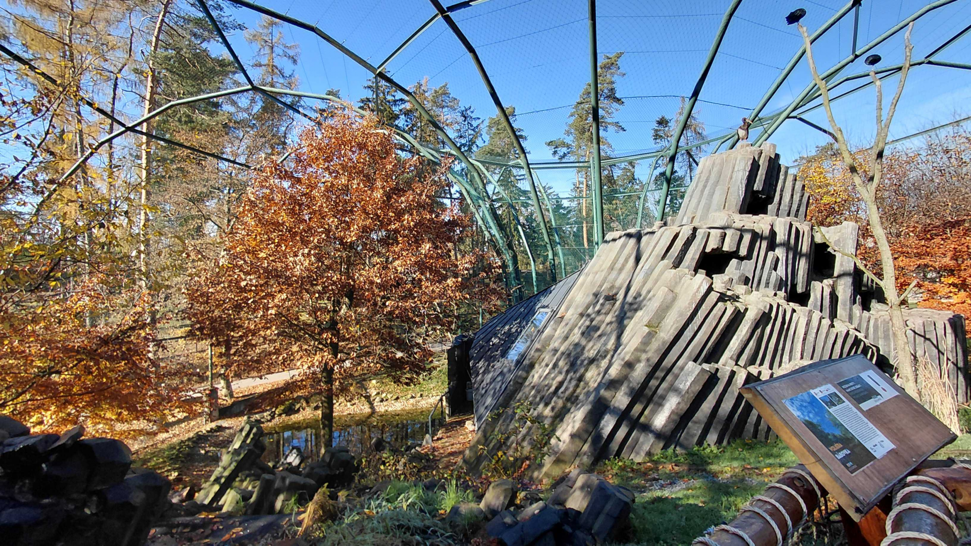 Bábovka - walk-in aviary