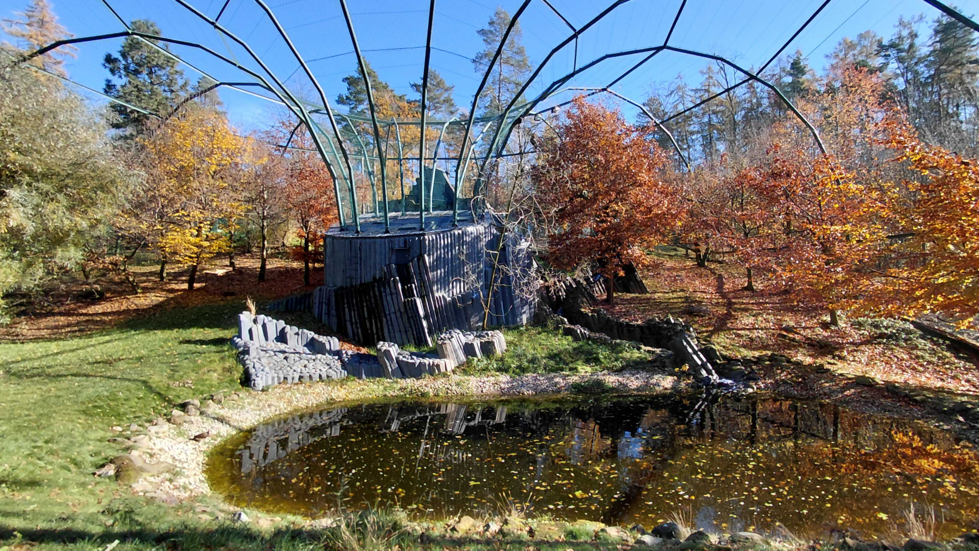 Bábovka - walk-in aviary