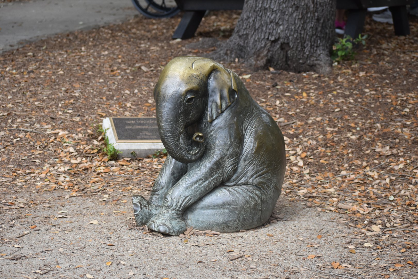 Baby Elephant Statue